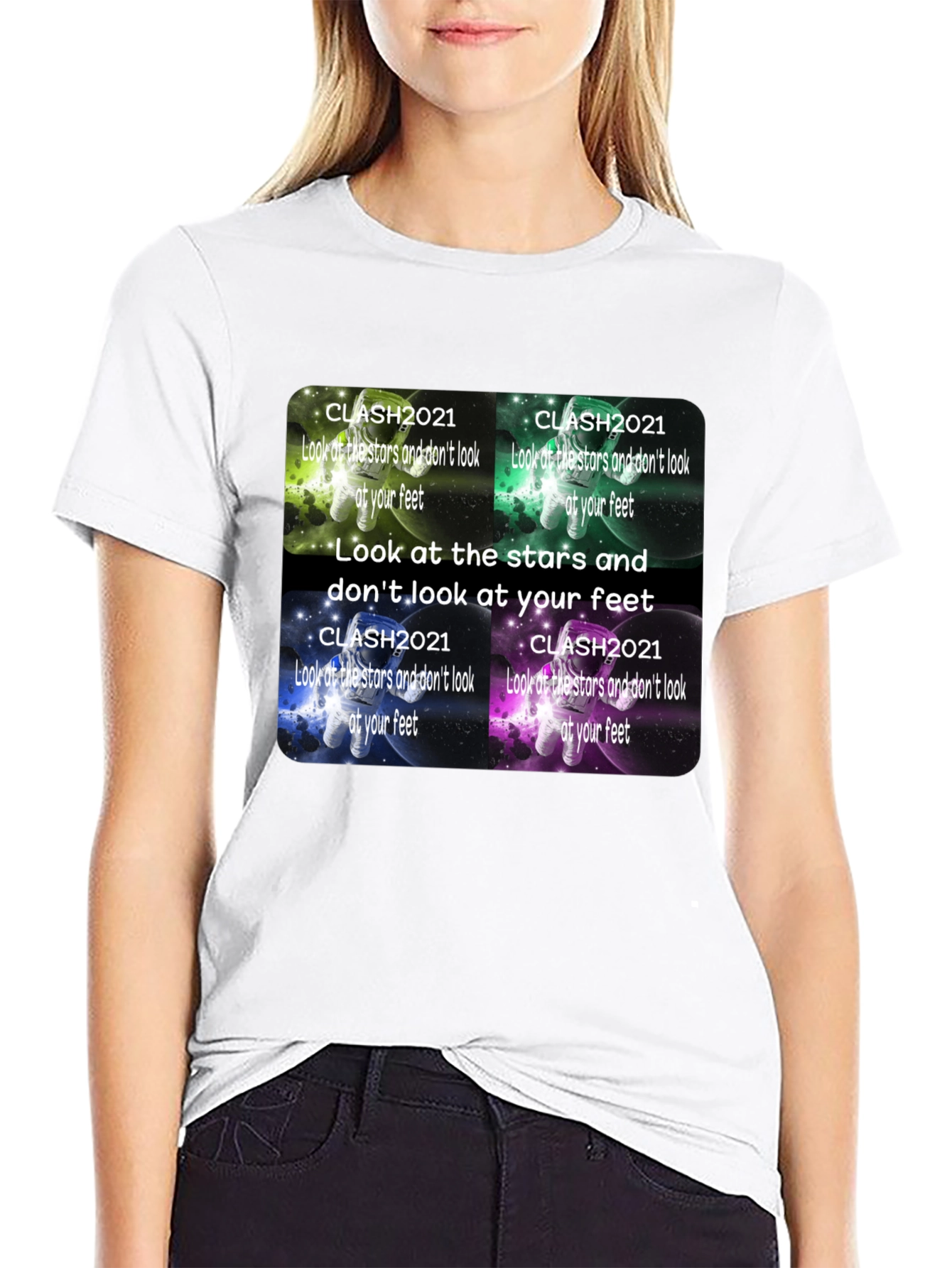 Clash 2021 Starry Astronaut T-Shirt