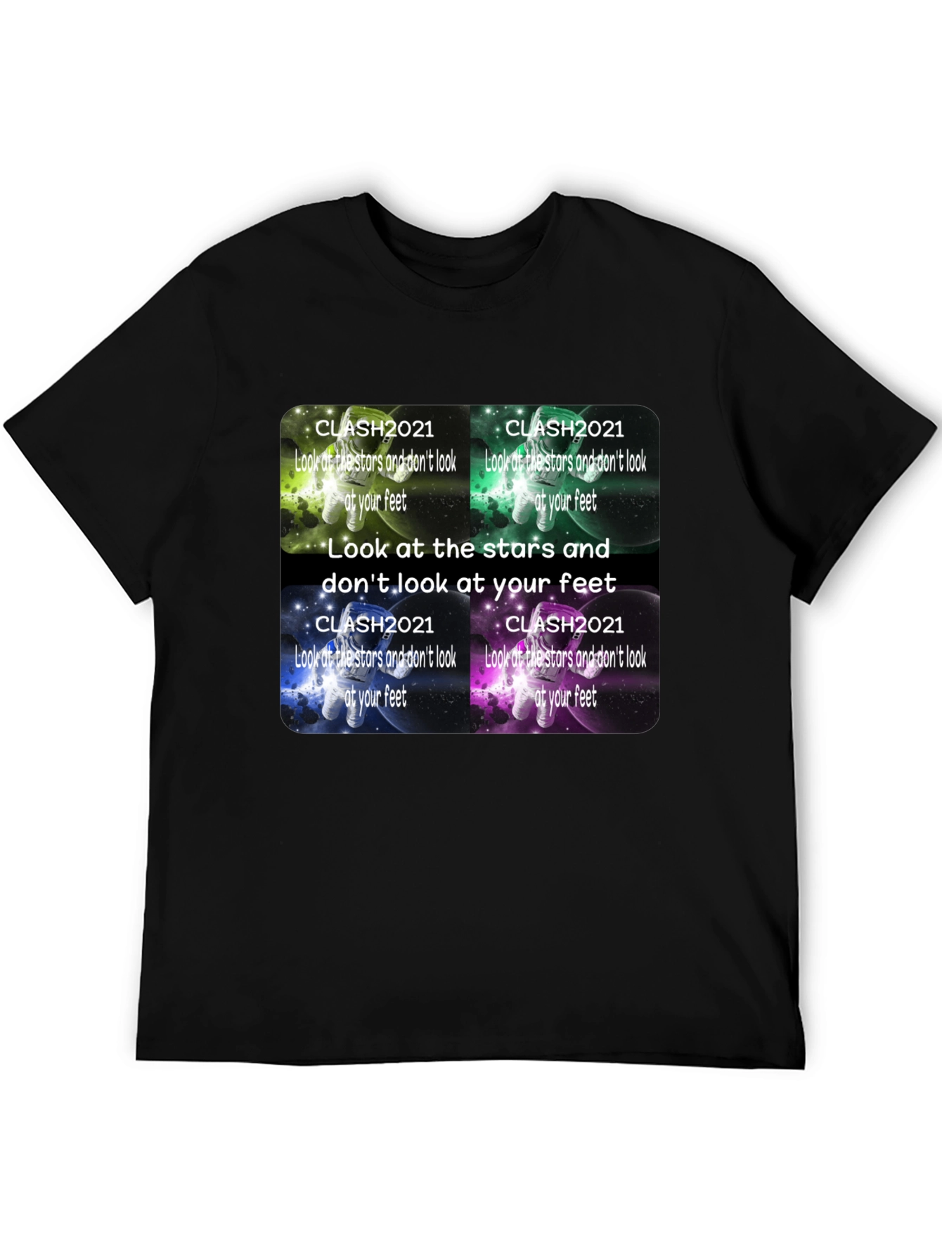 Clash 2021 Starry Astronaut T-Shirt