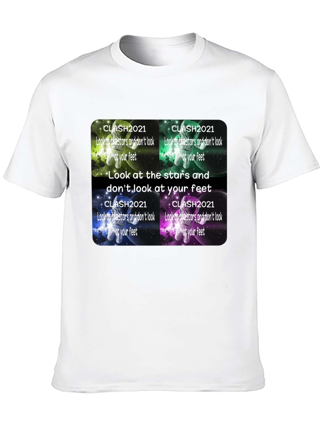 Clash 2021 Starry Astronaut T-Shirt