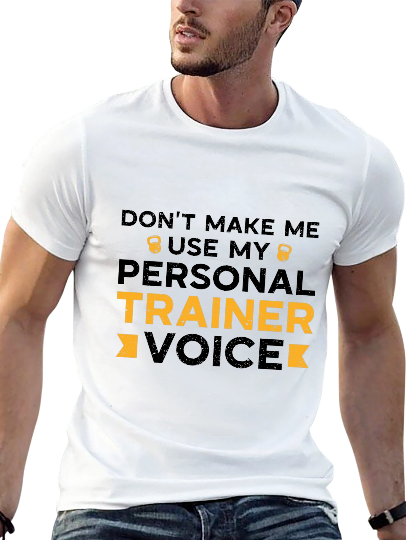 Personal Trainer Voice T-Shirt - Gym Humor