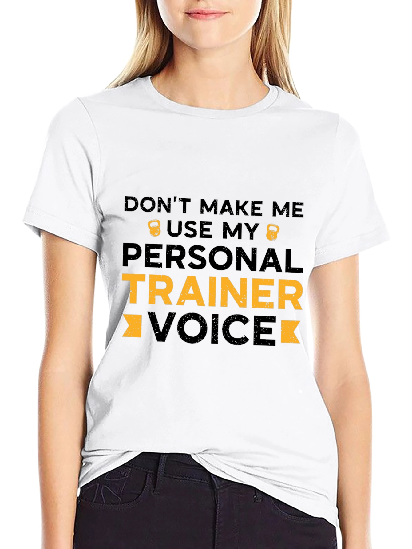 Personal Trainer Voice T-Shirt - Gym Humor