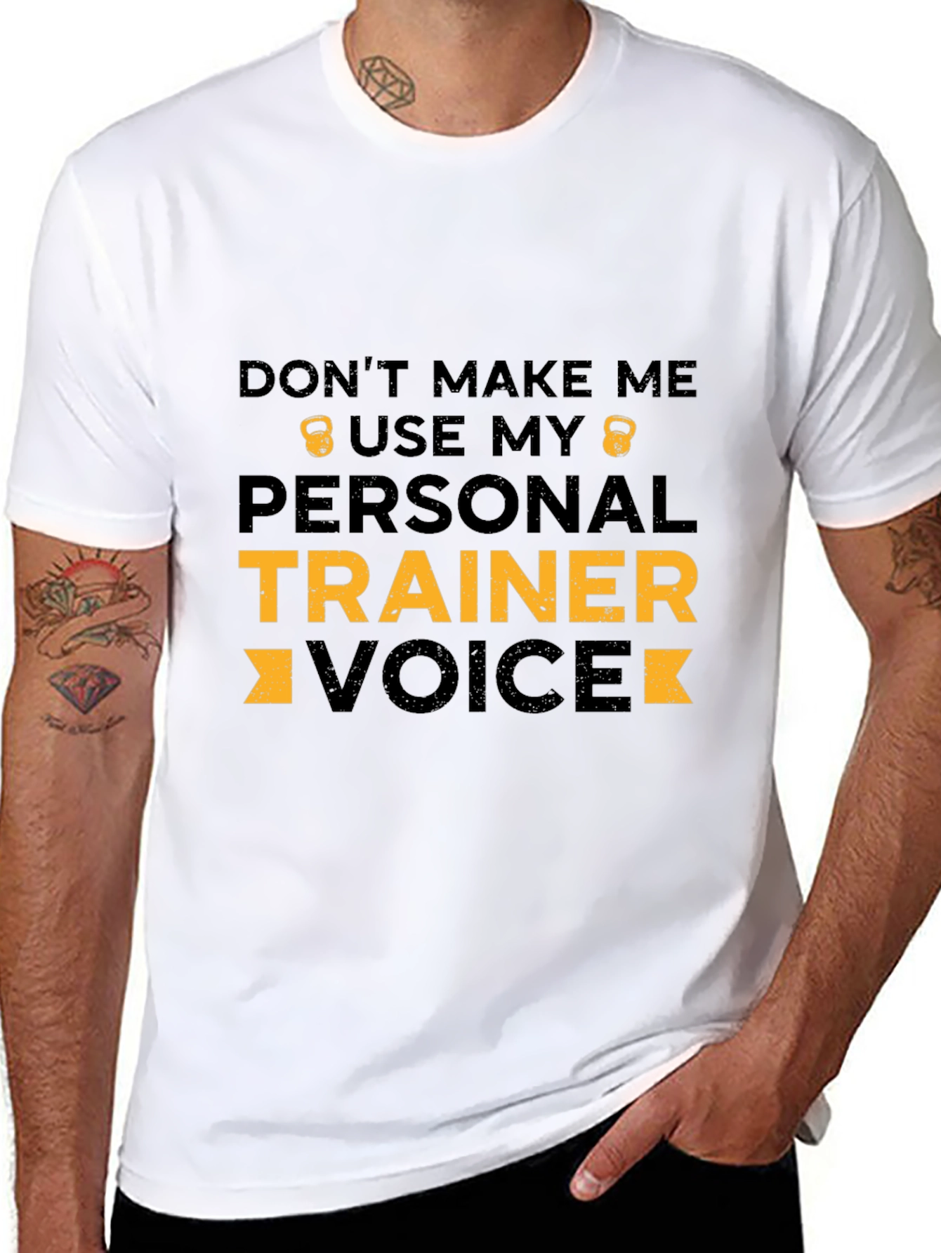 Personal Trainer Voice T-Shirt - Gym Humor