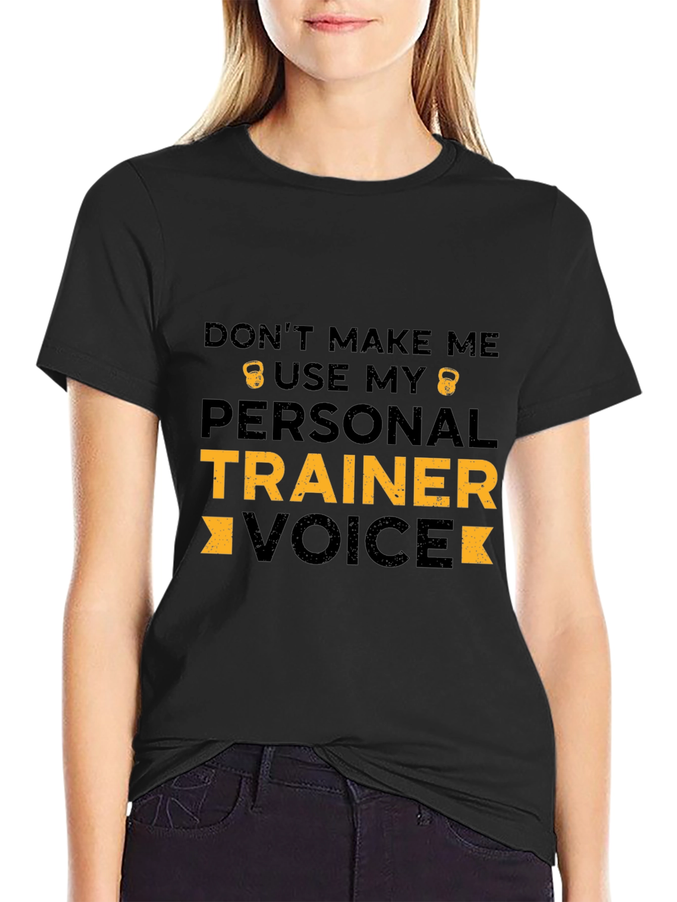 Personal Trainer Voice T-Shirt - Gym Humor