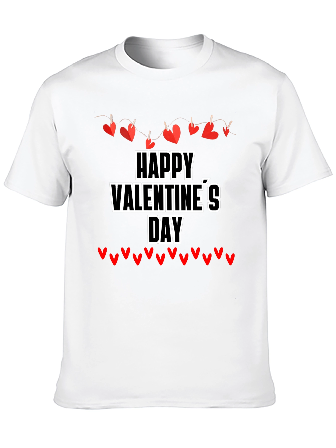 Happy Valentines Day Graphic T-Shirt