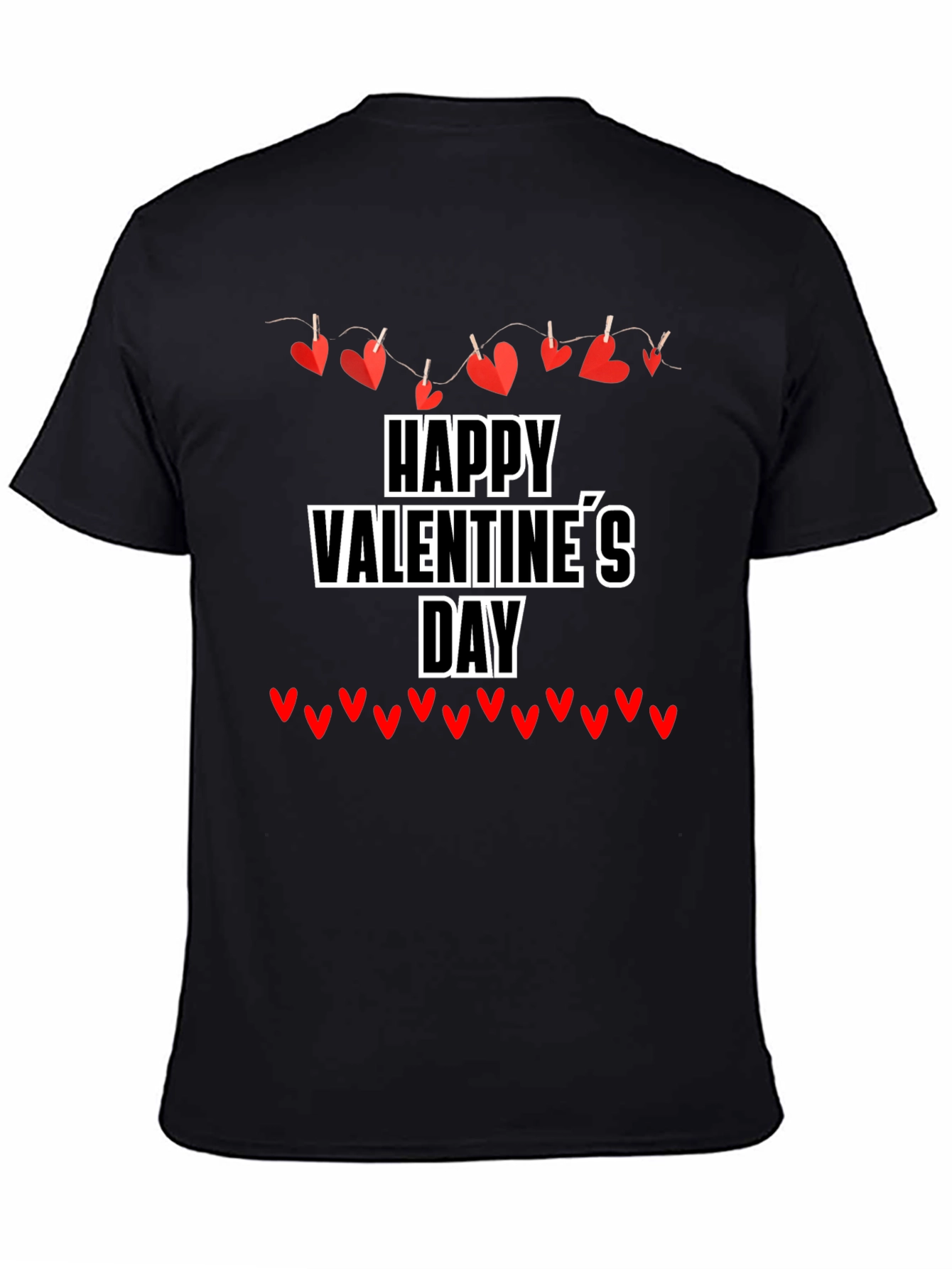 Happy Valentines Day Graphic T-Shirt