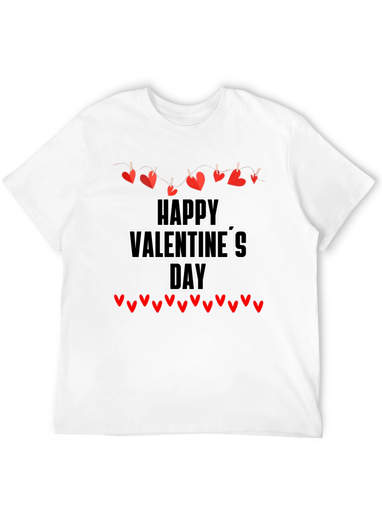 Happy Valentines Day Graphic T-Shirt