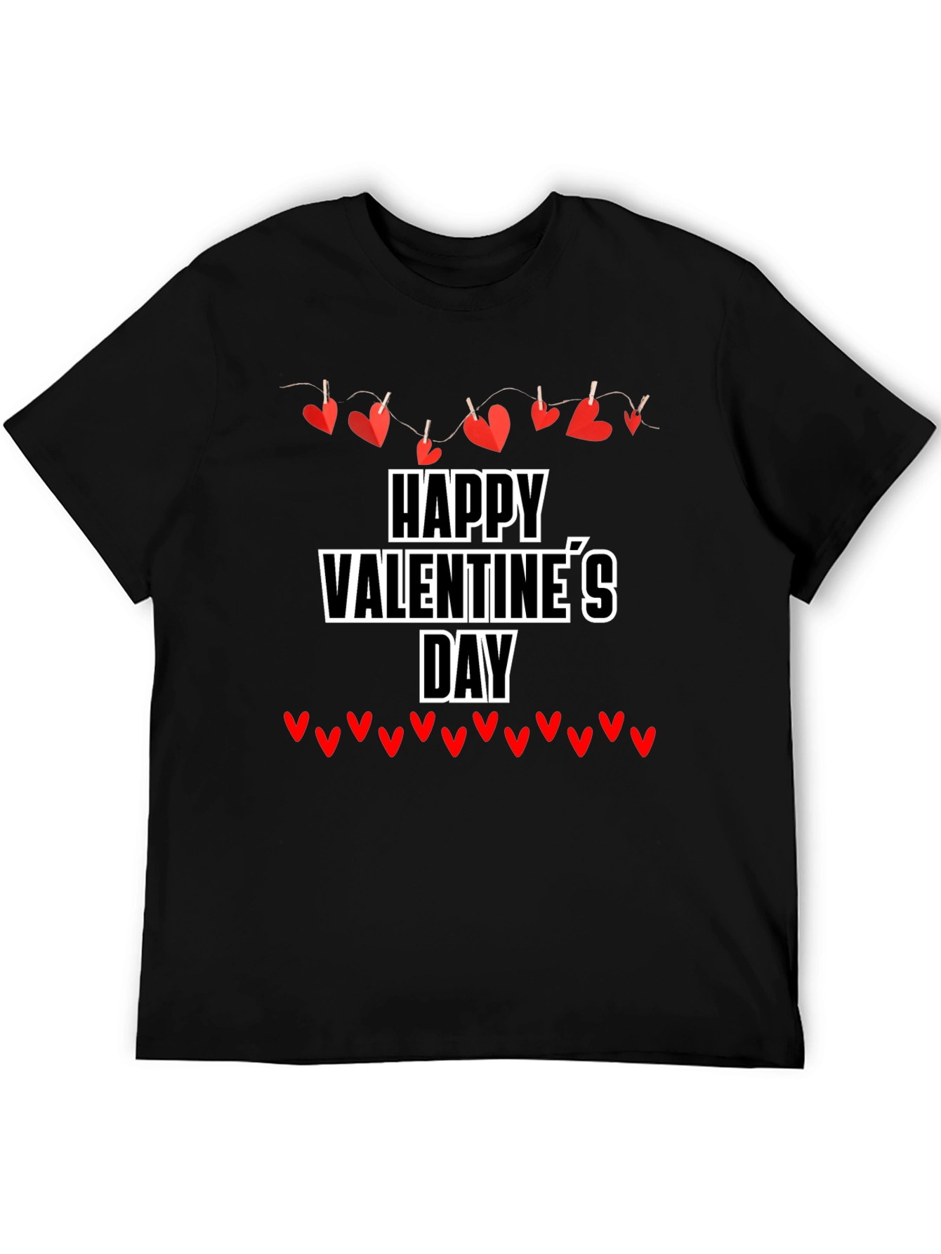 Happy Valentines Day Graphic T-Shirt