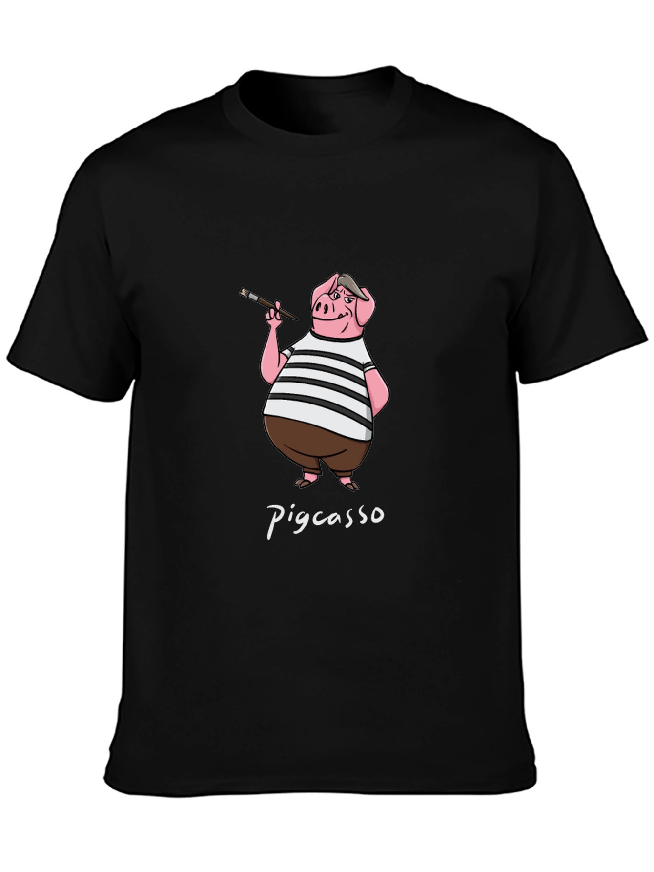 Pigcasso T-Shirt: Artistic Pig Design
