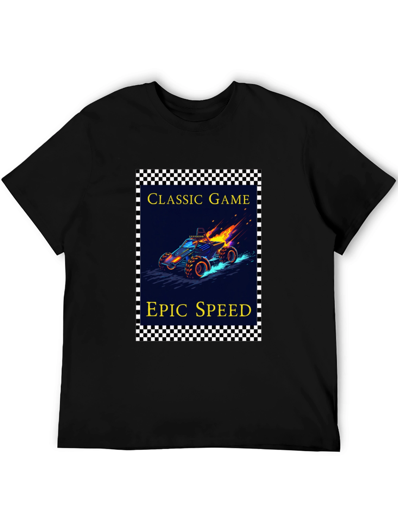 Classic Game Epic Speed Black T-Shirt
