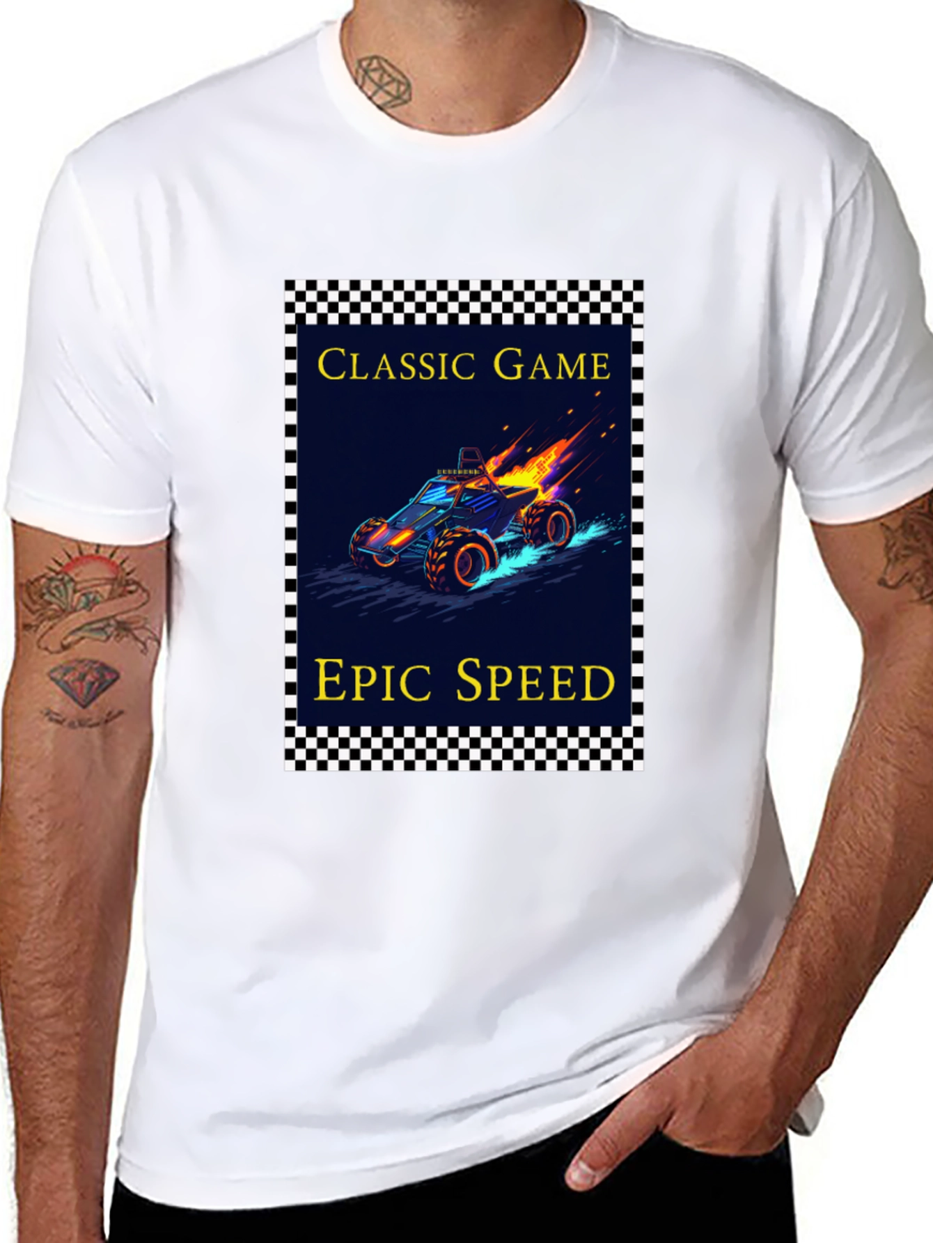 Classic Game Epic Speed Black T-Shirt
