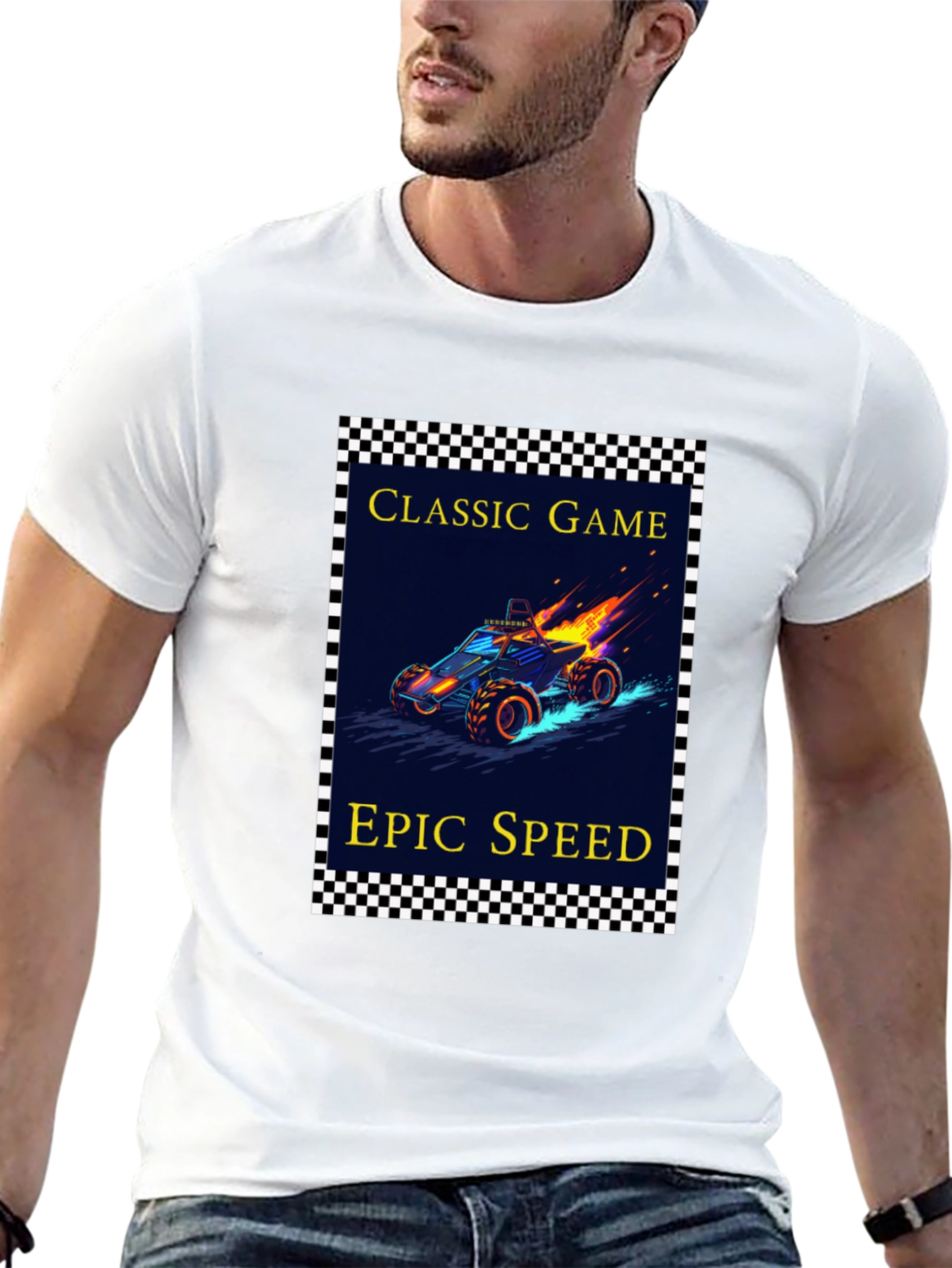 Classic Game Epic Speed Black T-Shirt