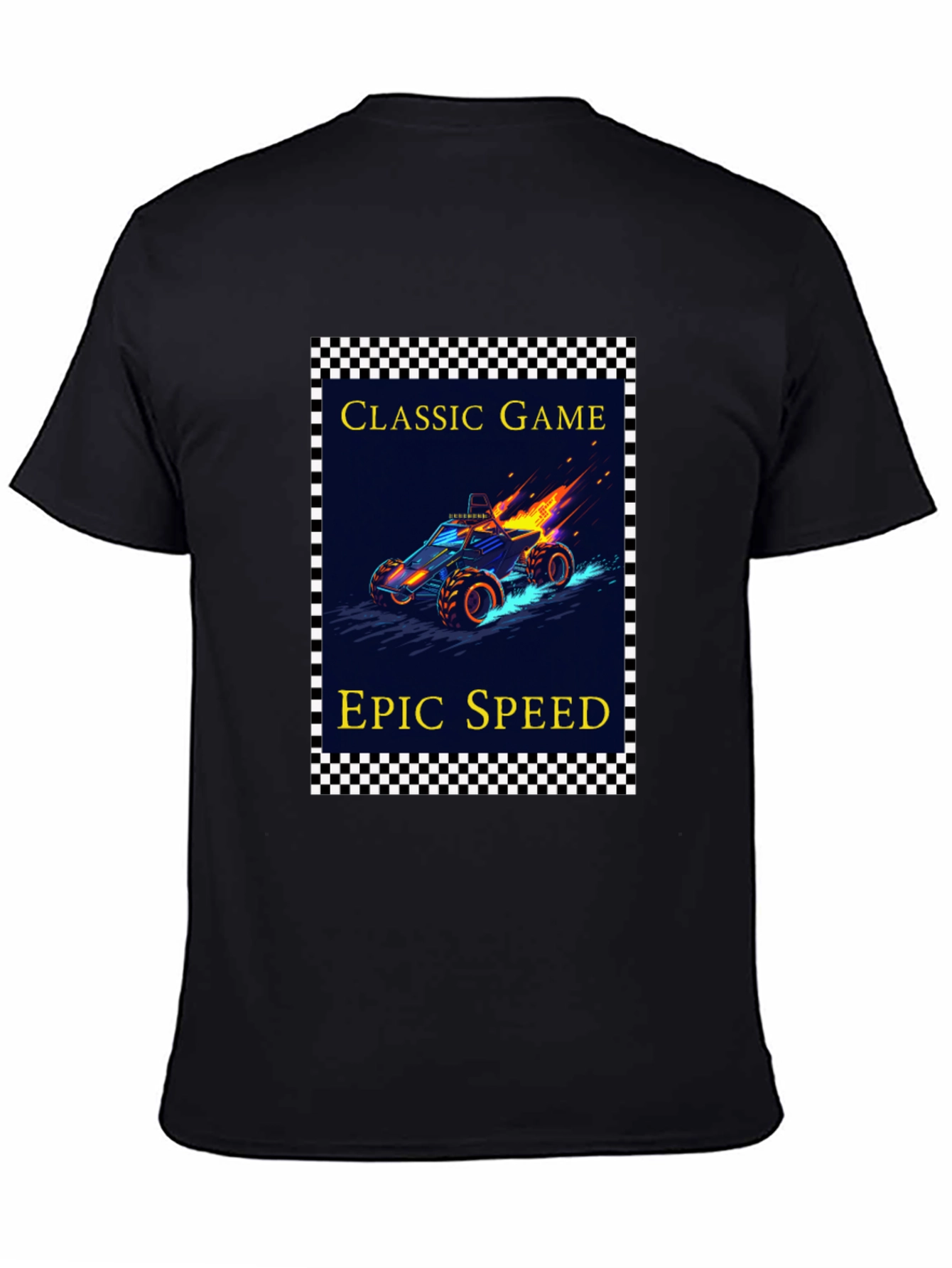 Classic Game Epic Speed Black T-Shirt