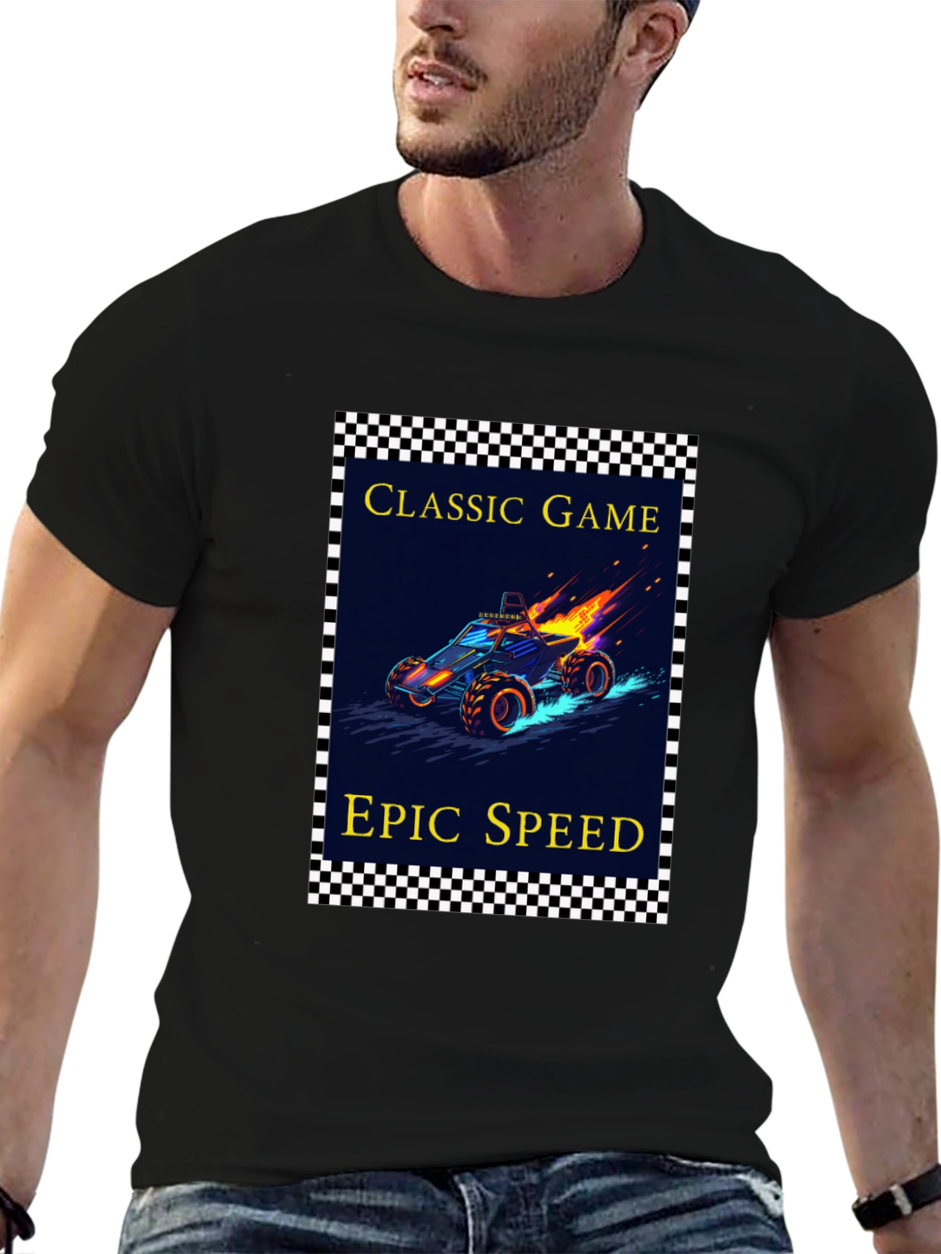 Classic Game Epic Speed Black T-Shirt