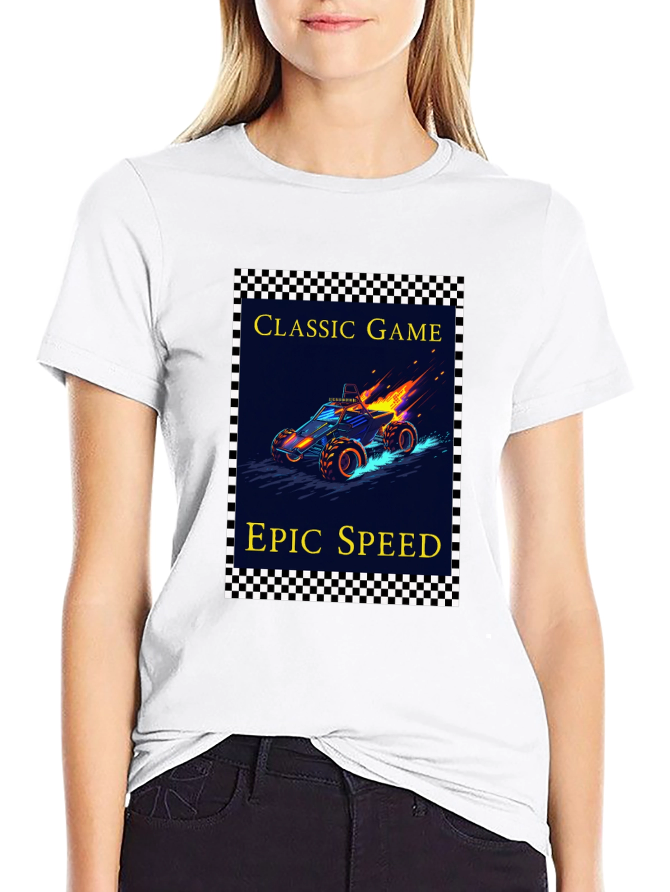 Classic Game Epic Speed Black T-Shirt