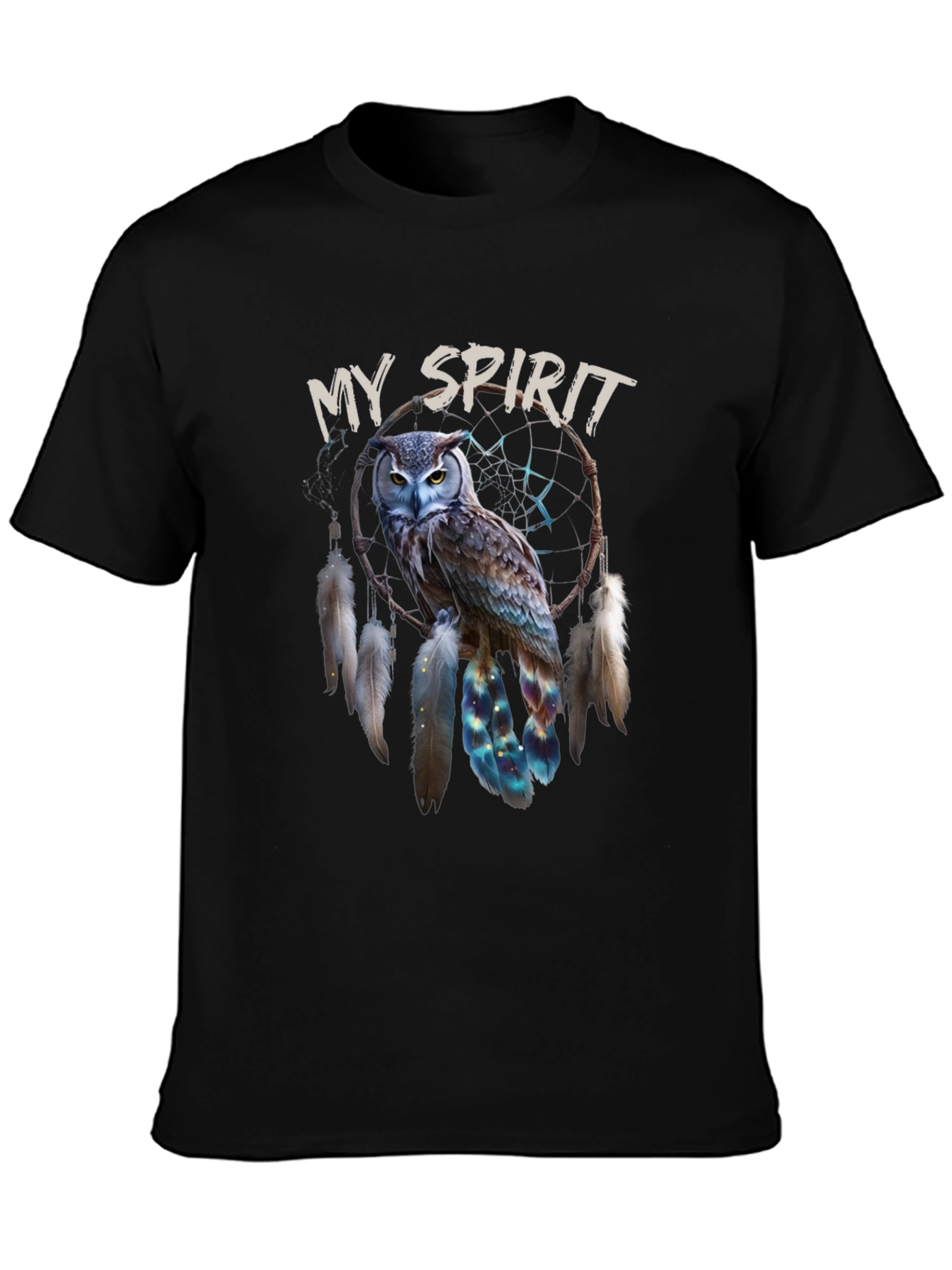 My Spirit Owl Dreamcatcher Graphic Tee