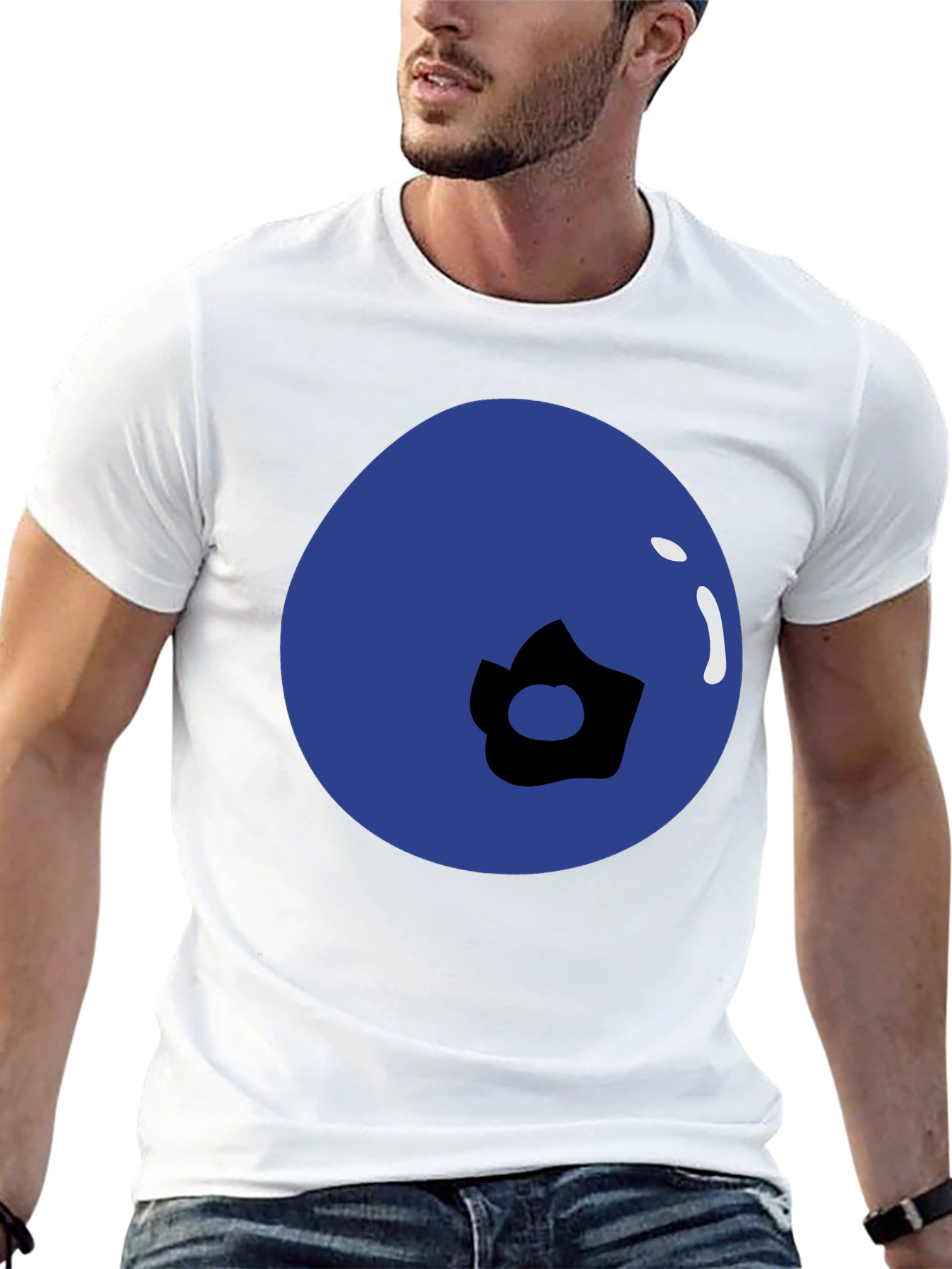 Blueberry Graphic Tee - Soft & Stylish