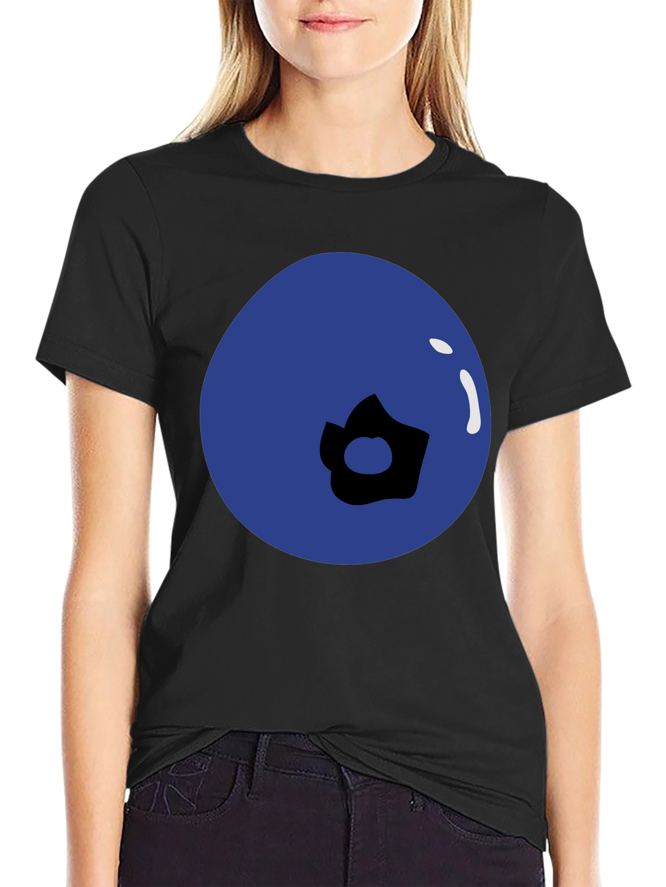 Blueberry Graphic Tee - Soft & Stylish