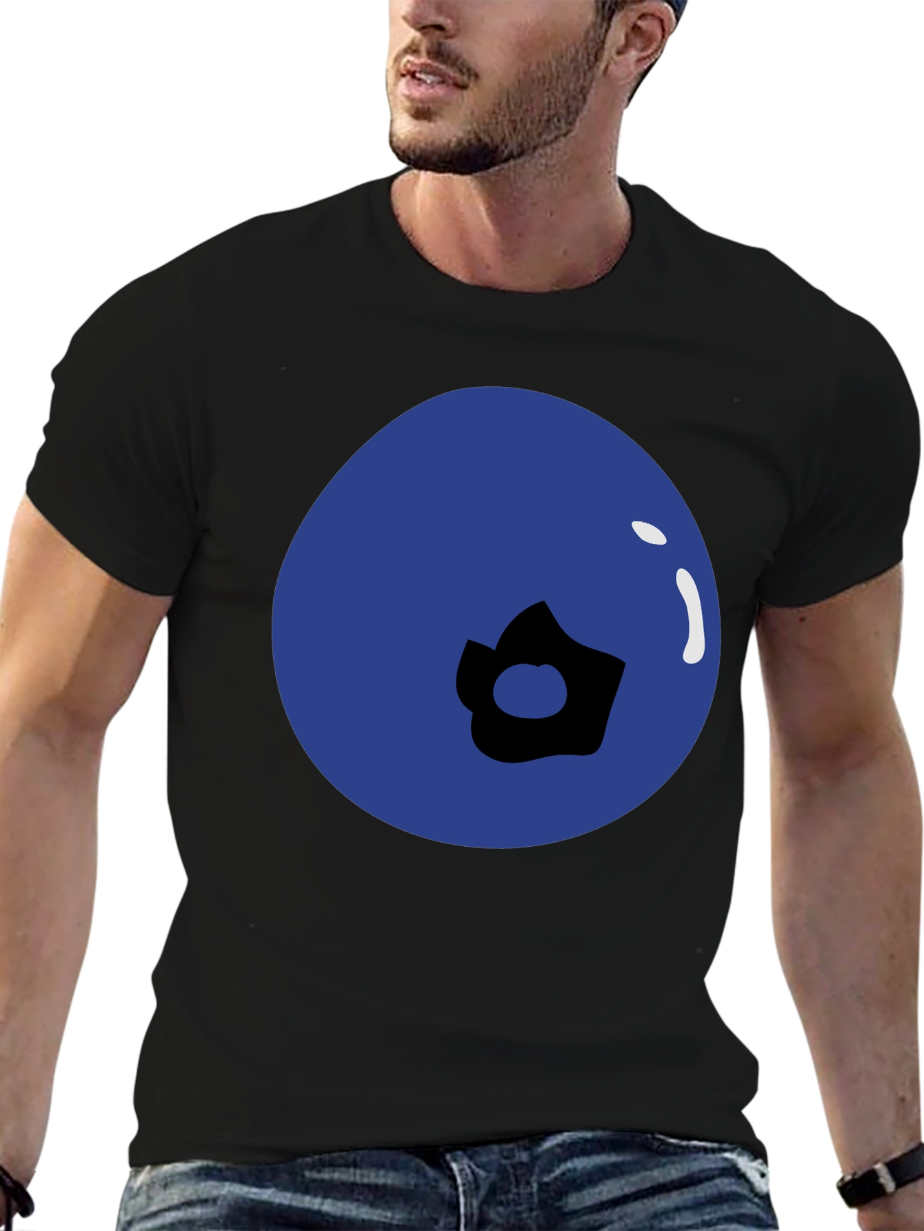 Blueberry Graphic Tee - Soft & Stylish