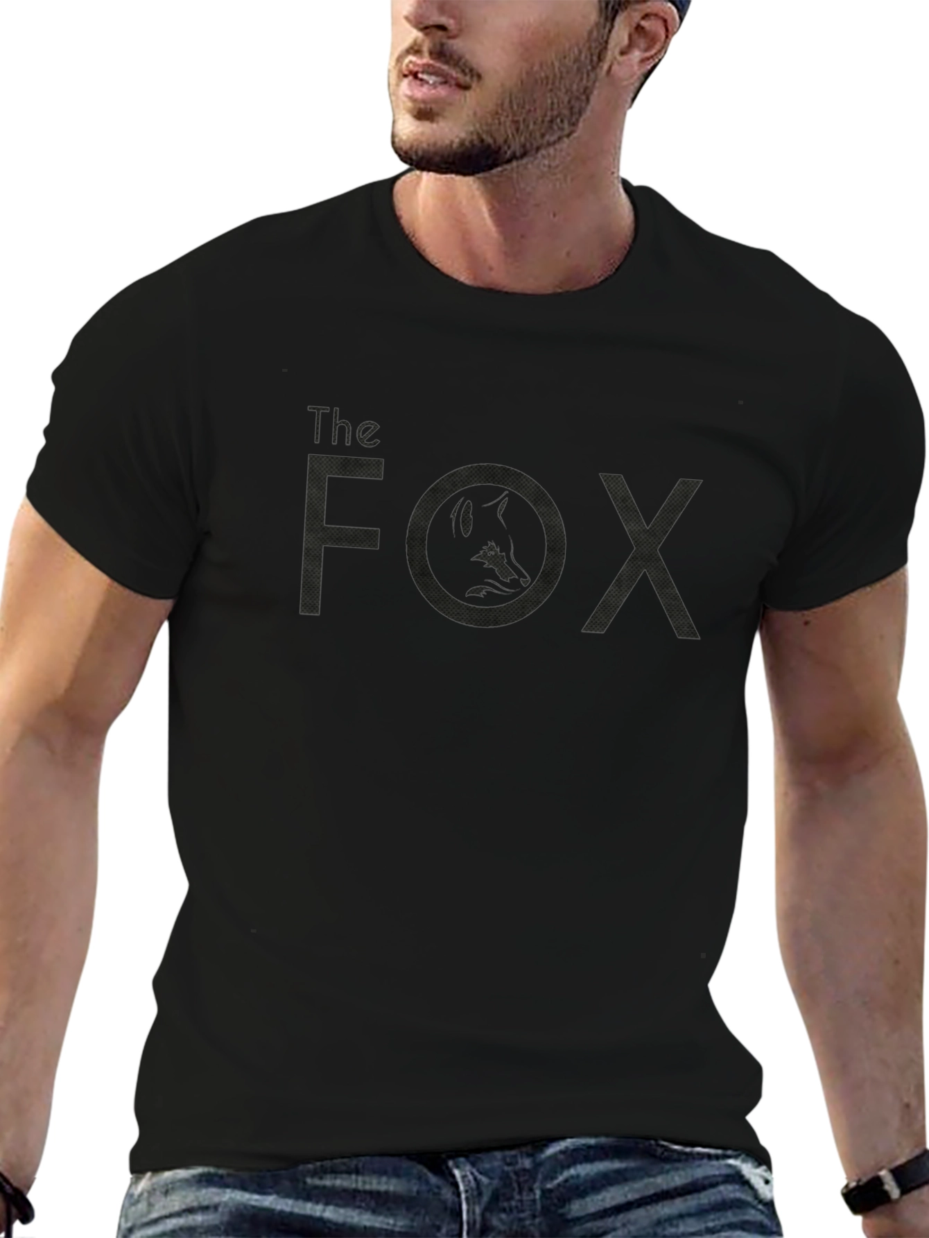 The Fox Graphic Tee - Black