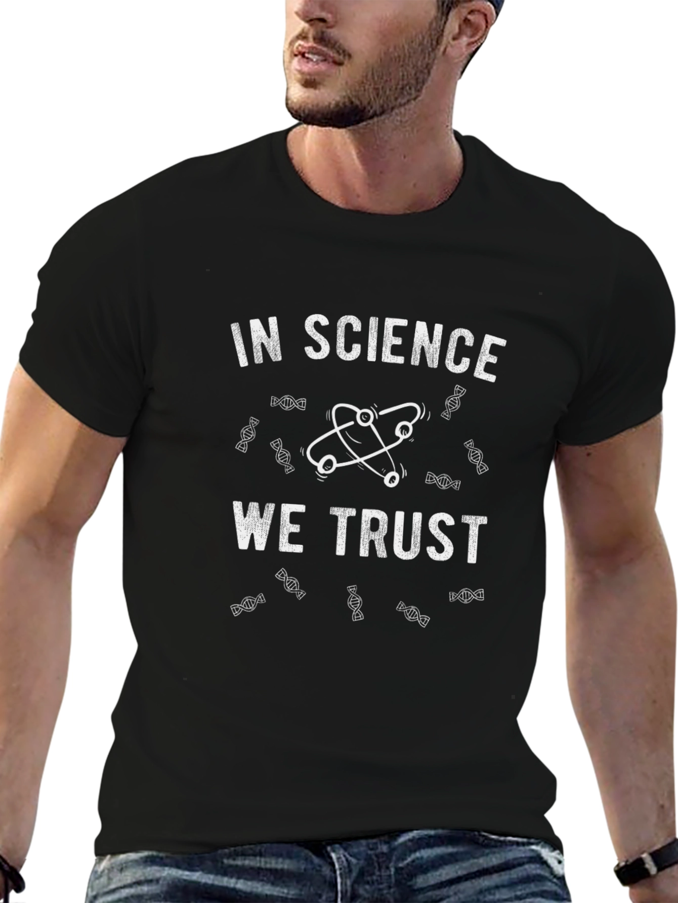 In Science We Trust Graphic T-Shirt