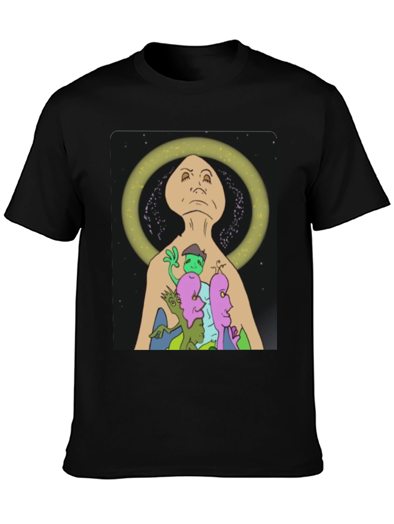 Cosmic Cartoon Graphic Tee