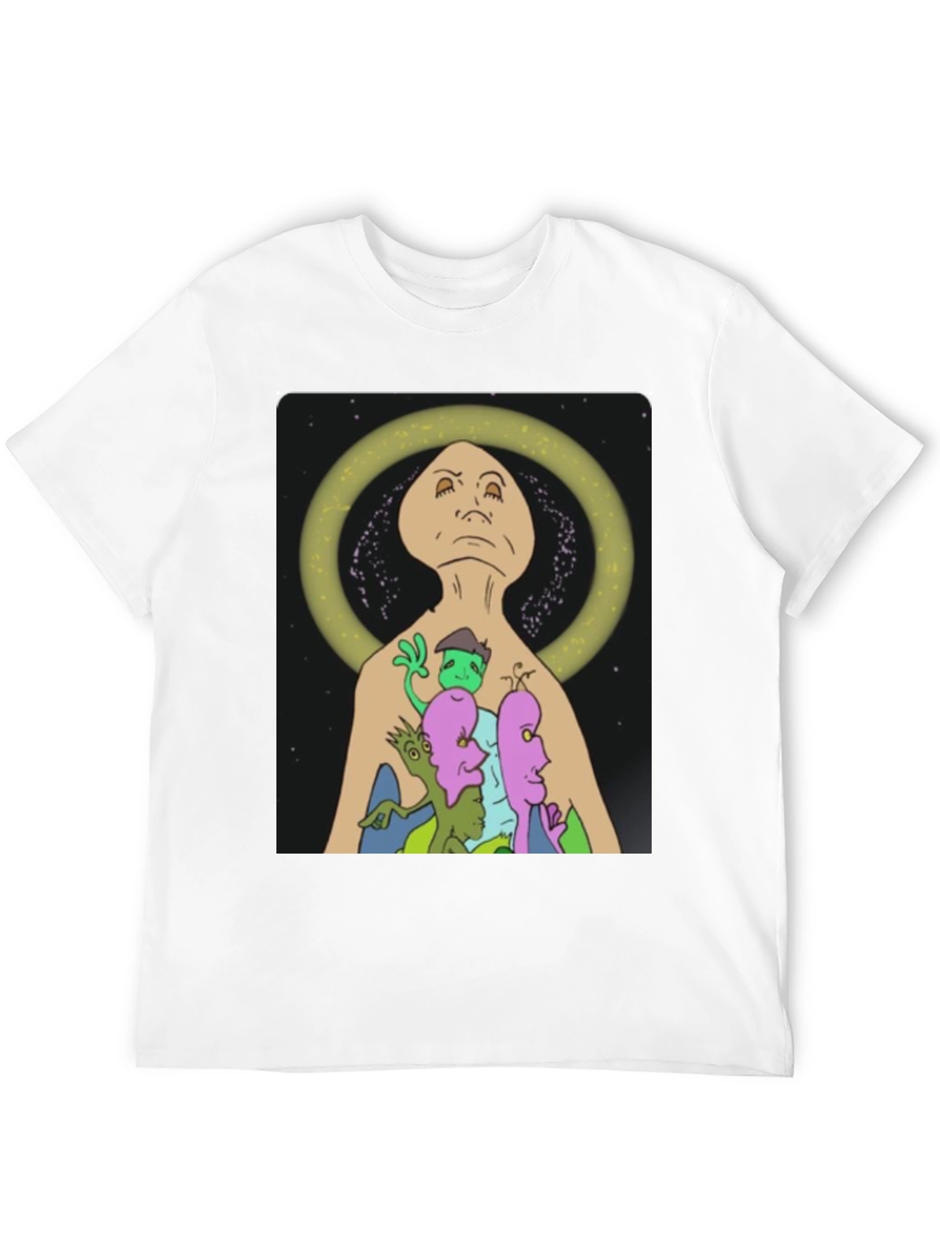 Cosmic Cartoon Graphic Tee