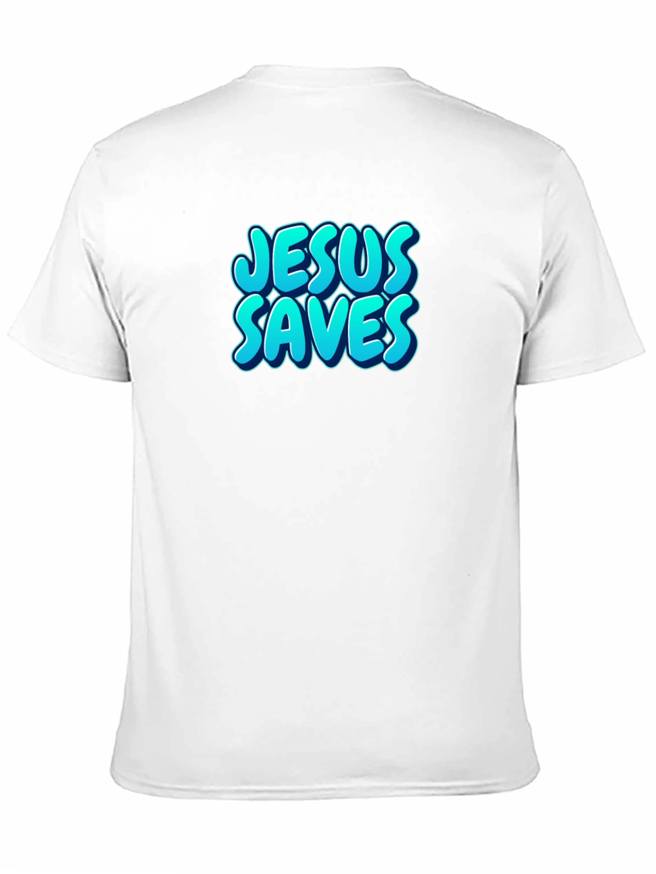 Jesus Saves Black T-Shirt