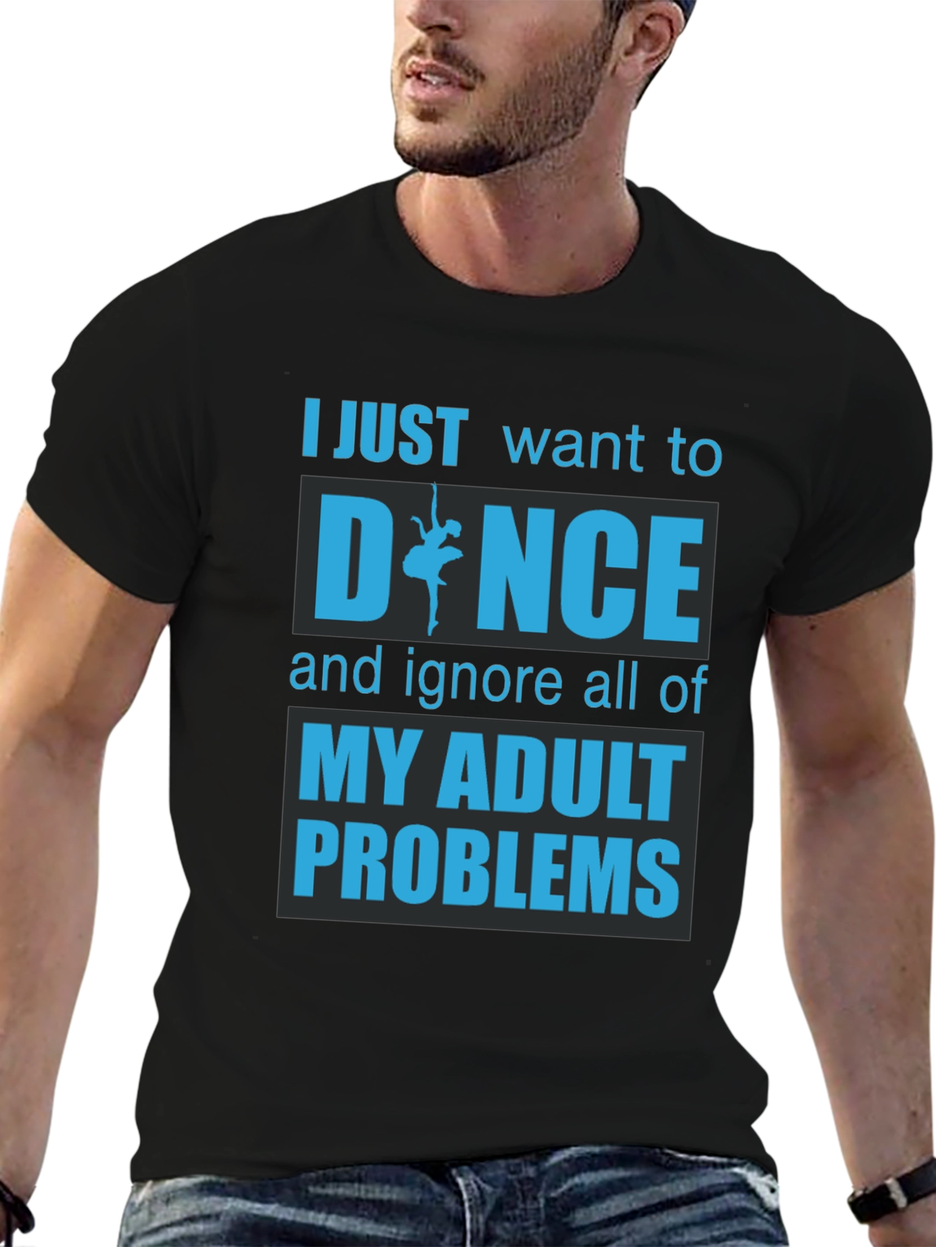 Dance Adult Problems Graphic T-Shirt