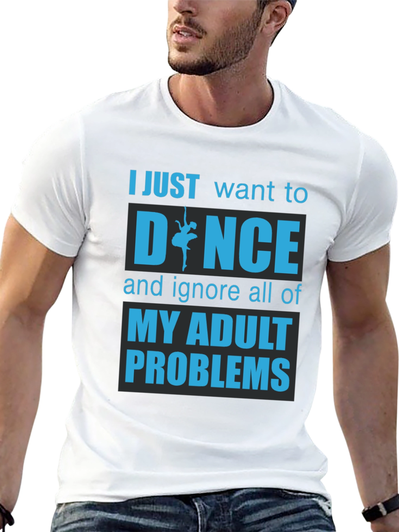 Dance Adult Problems Graphic T-Shirt