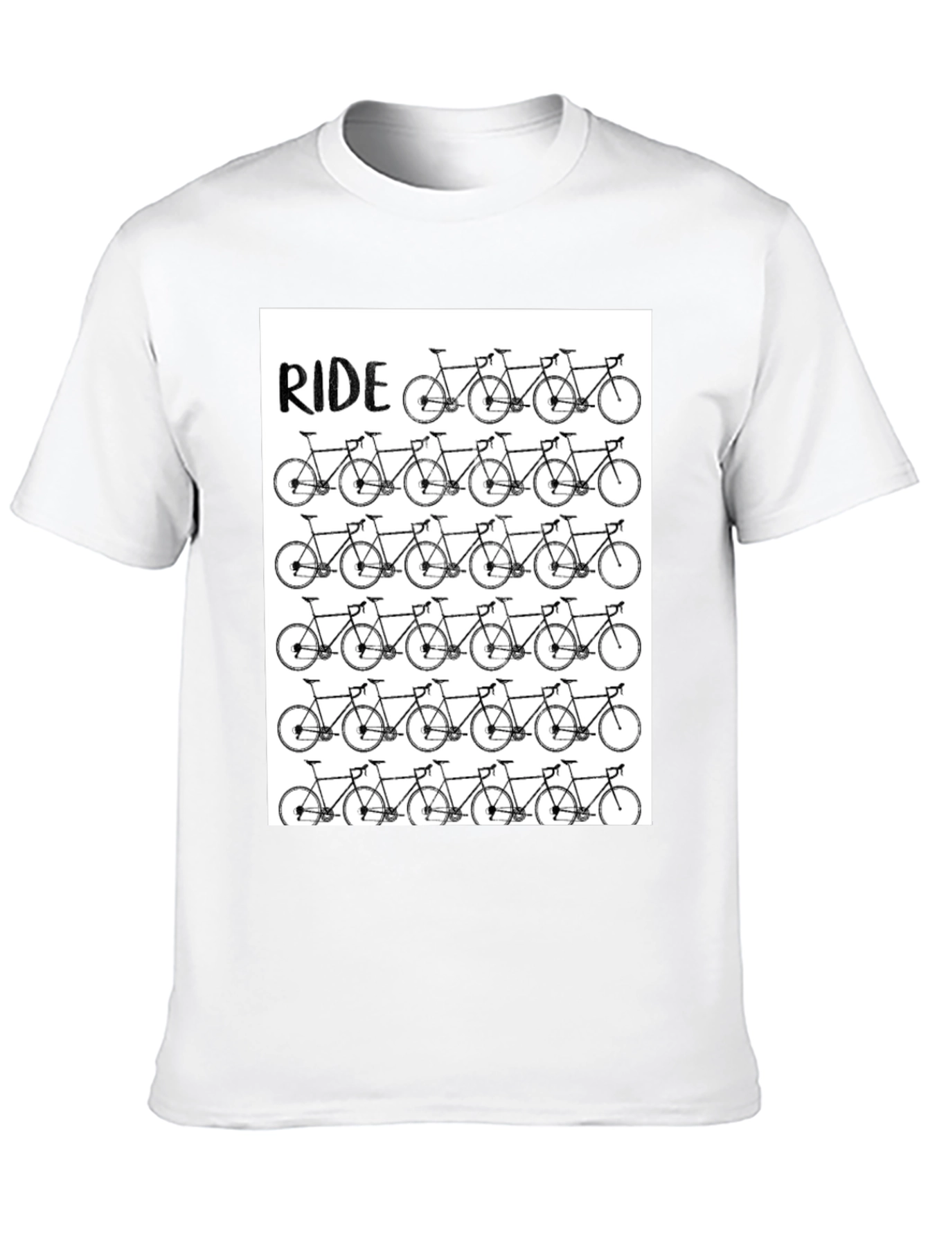 Ride Bicycle T-Shirt - Cycling Enthusiast Apparel