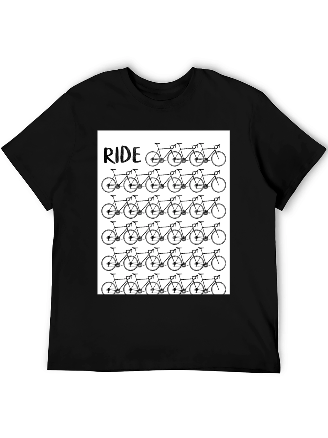 Ride Bicycle T-Shirt - Cycling Enthusiast Apparel