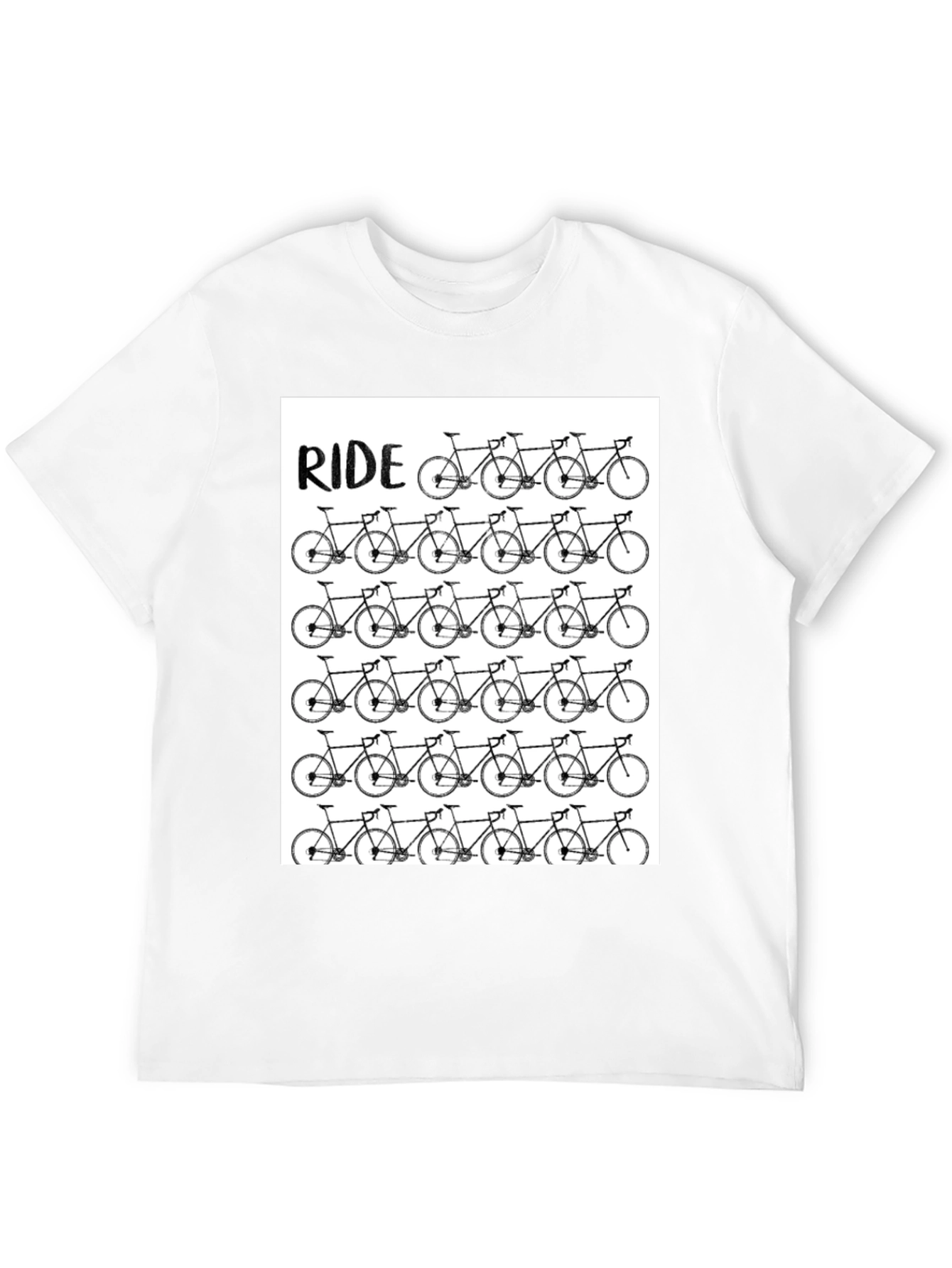 Ride Bicycle T-Shirt - Cycling Enthusiast Apparel