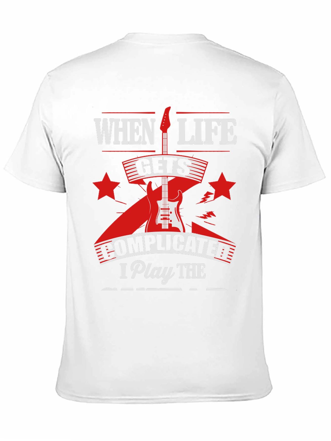 Complicated Life Guitar T-Shirt