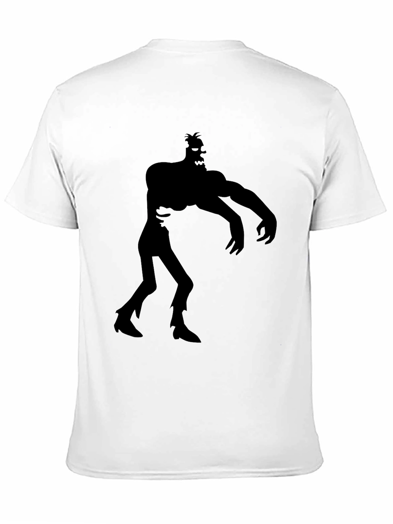 Spooky Silhouette Graphic Tee - Black