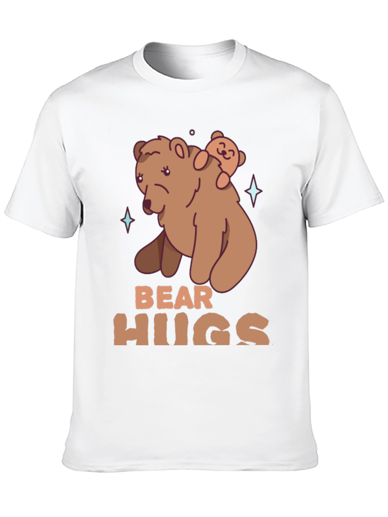 Bear Hugs Graphic T-Shirt - Cute Animal Tee