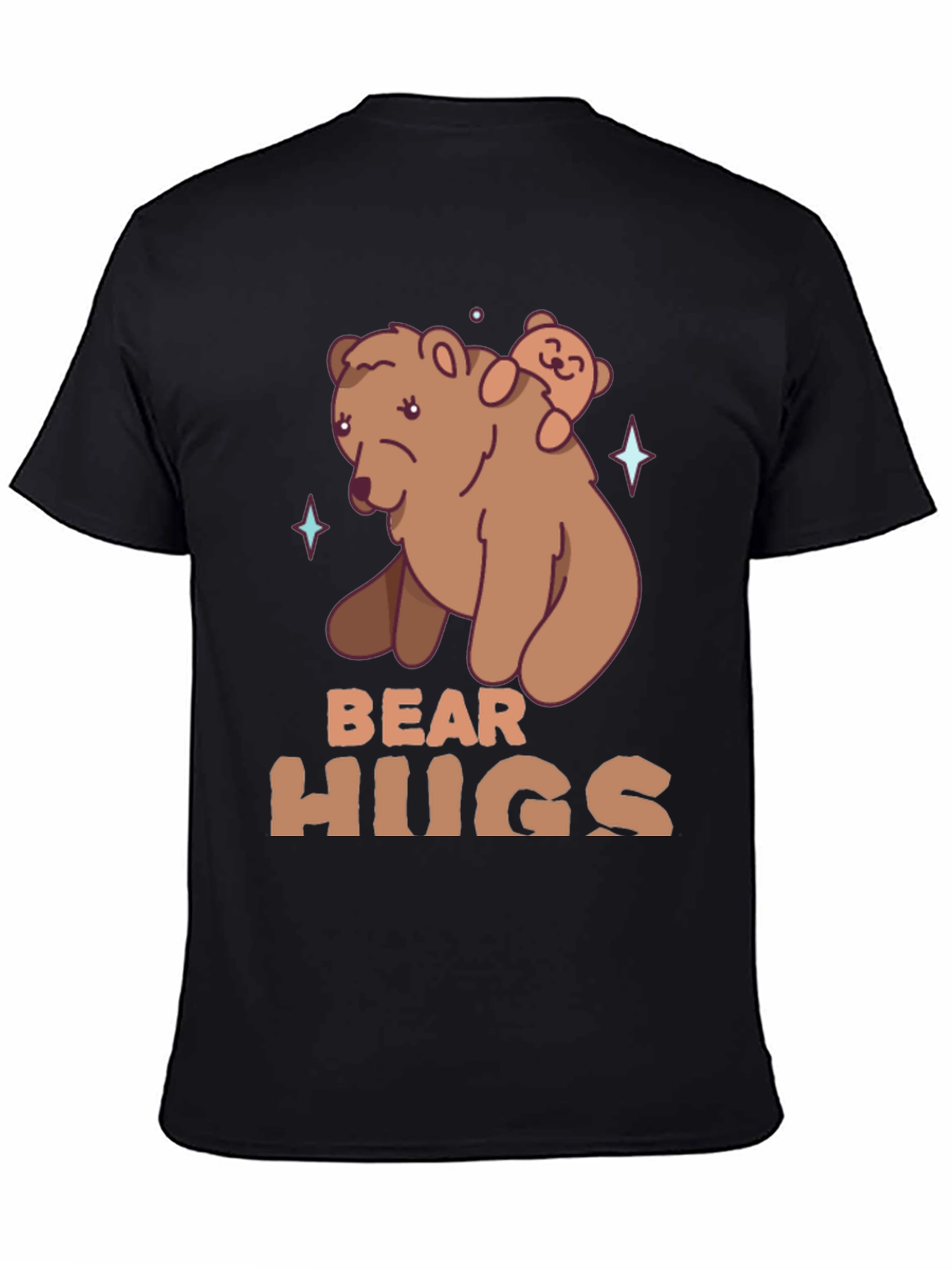 Bear Hugs Graphic T-Shirt - Cute Animal Tee