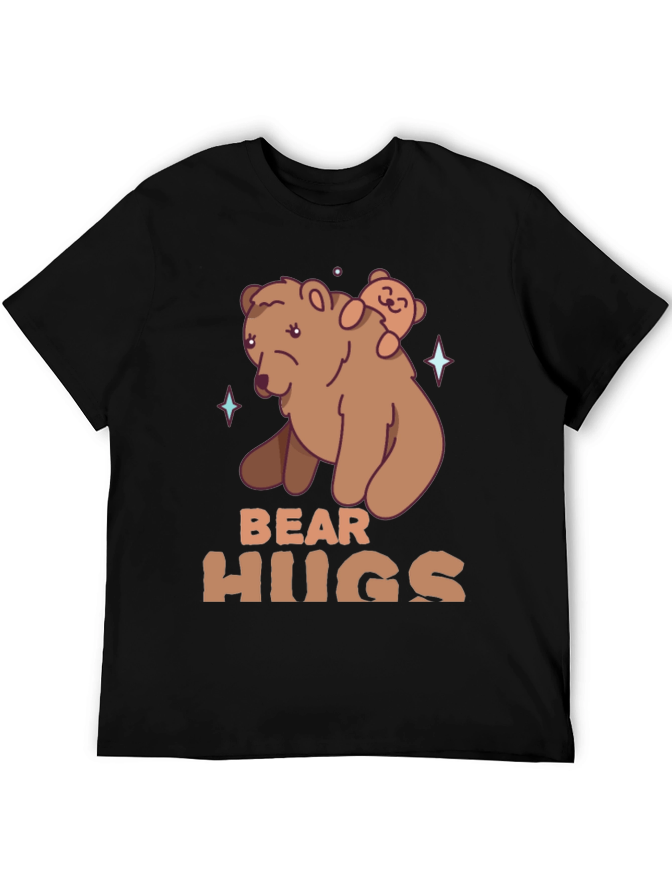 Bear Hugs Graphic T-Shirt - Cute Animal Tee