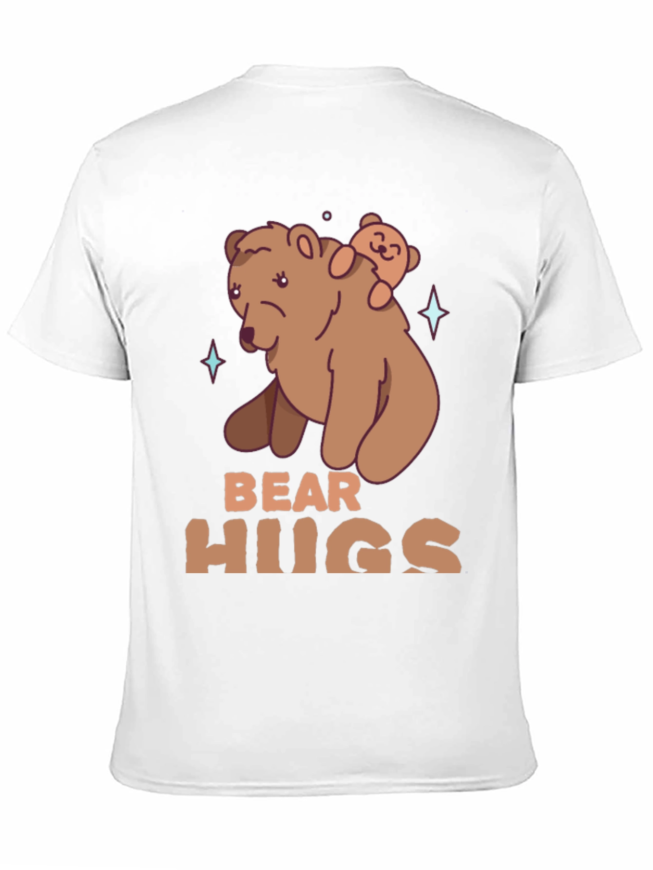 Bear Hugs Graphic T-Shirt - Cute Animal Tee