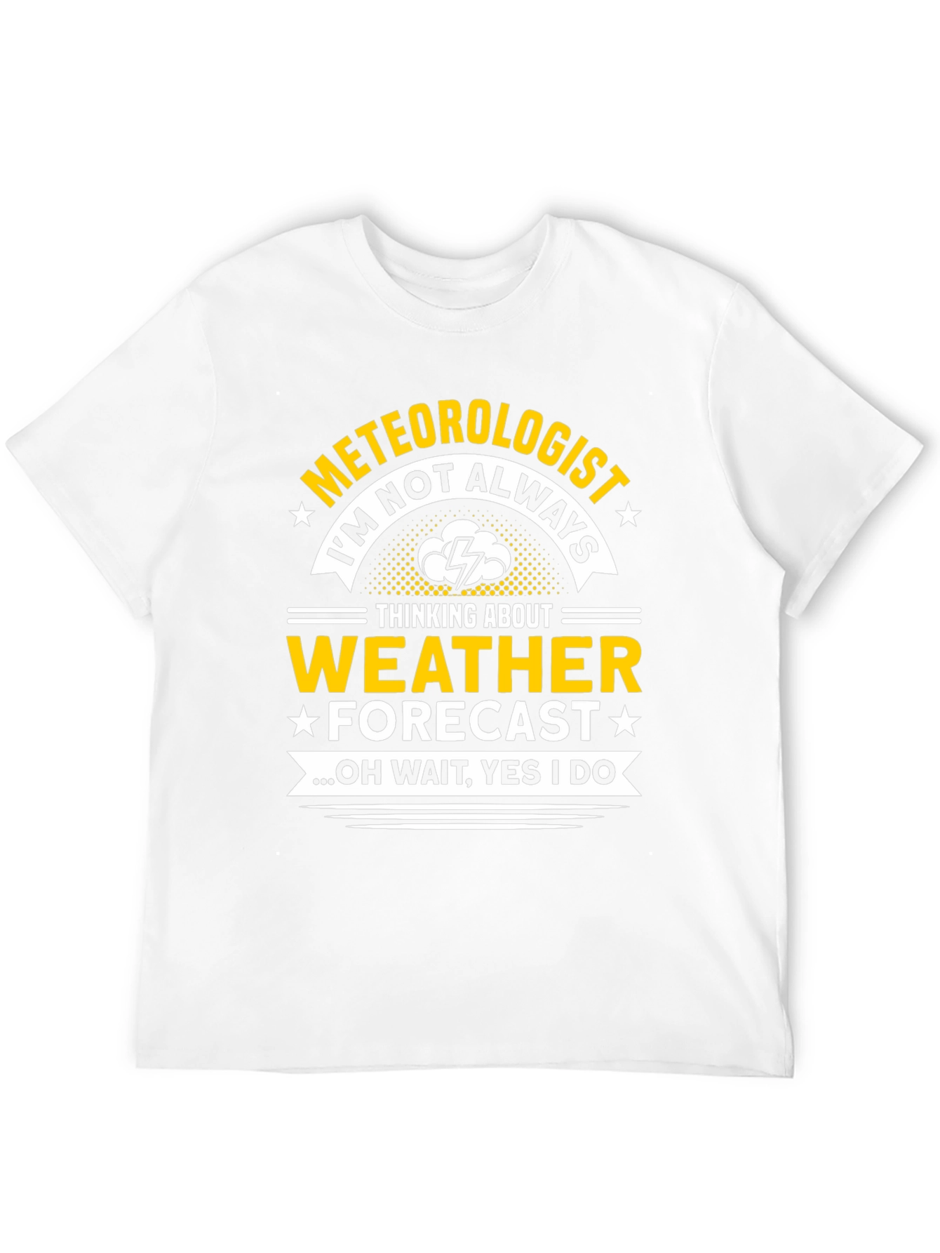 Meteorologist Weather Forecast Graphic T-Shirt