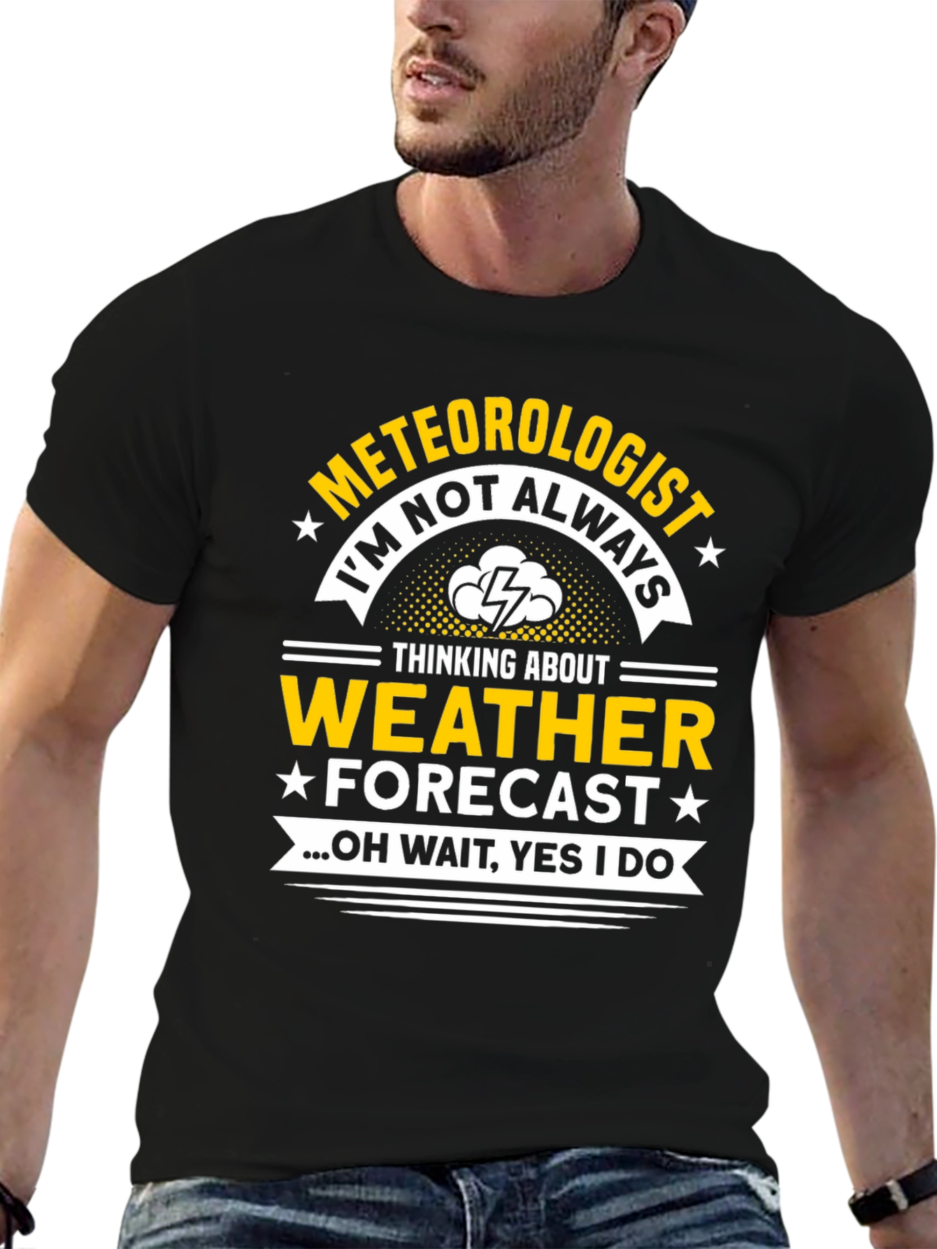 Meteorologist Weather Forecast Graphic T-Shirt