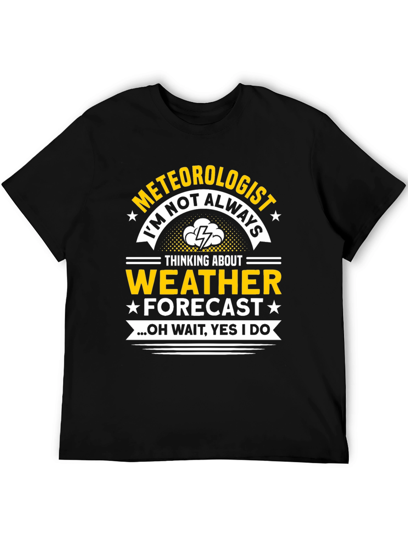 Meteorologist Weather Forecast Graphic T-Shirt