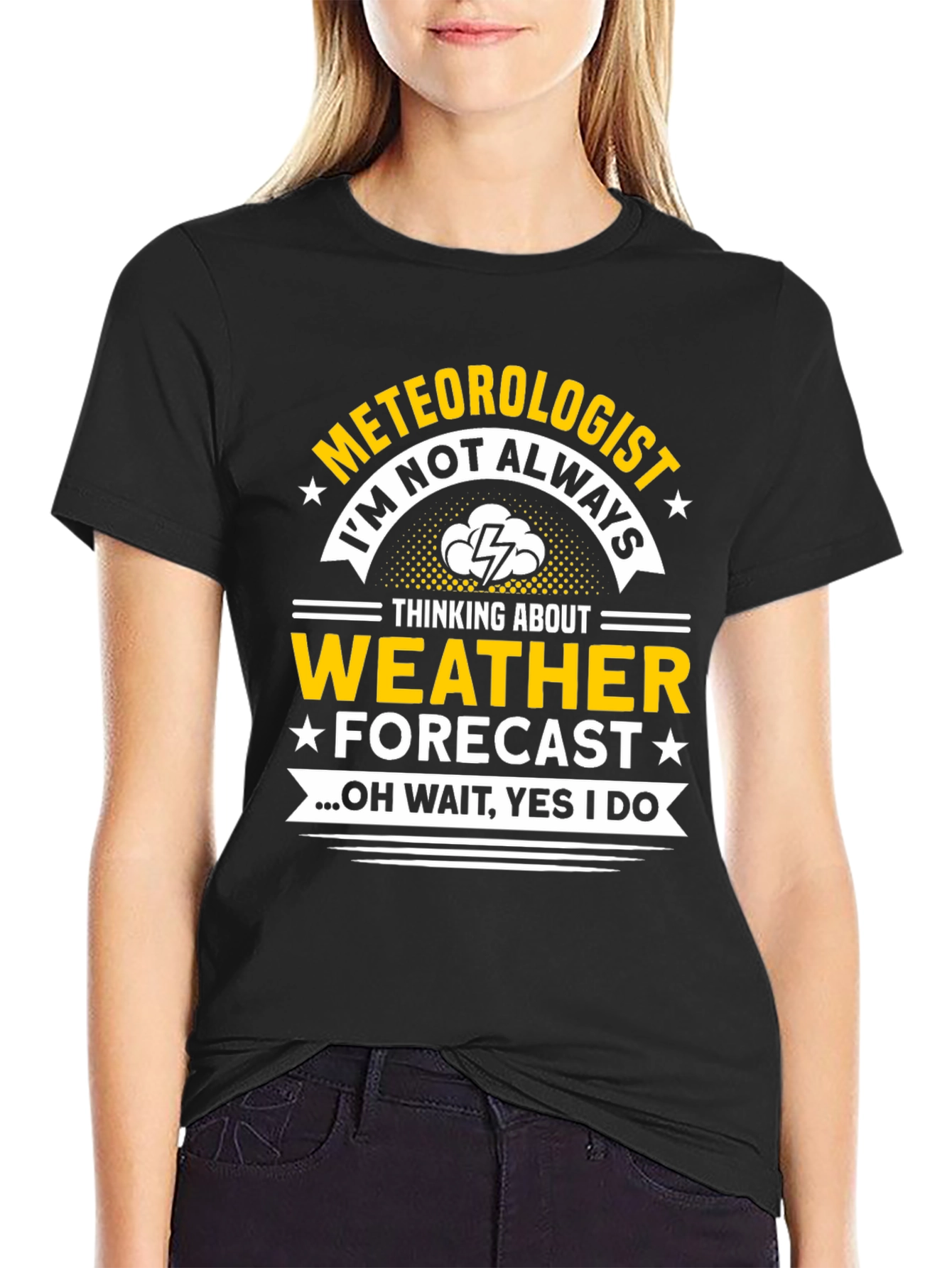Meteorologist Weather Forecast Graphic T-Shirt