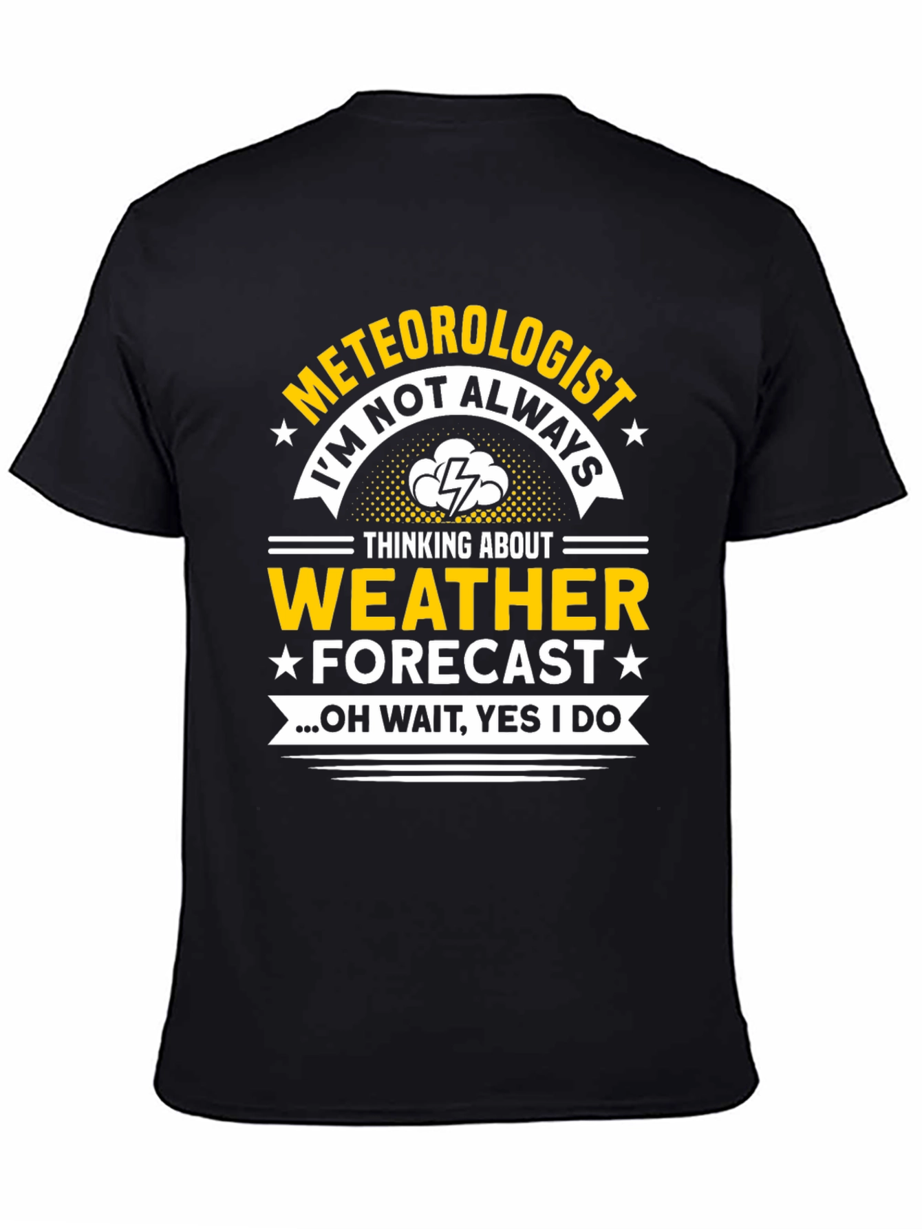 Meteorologist Weather Forecast Graphic T-Shirt