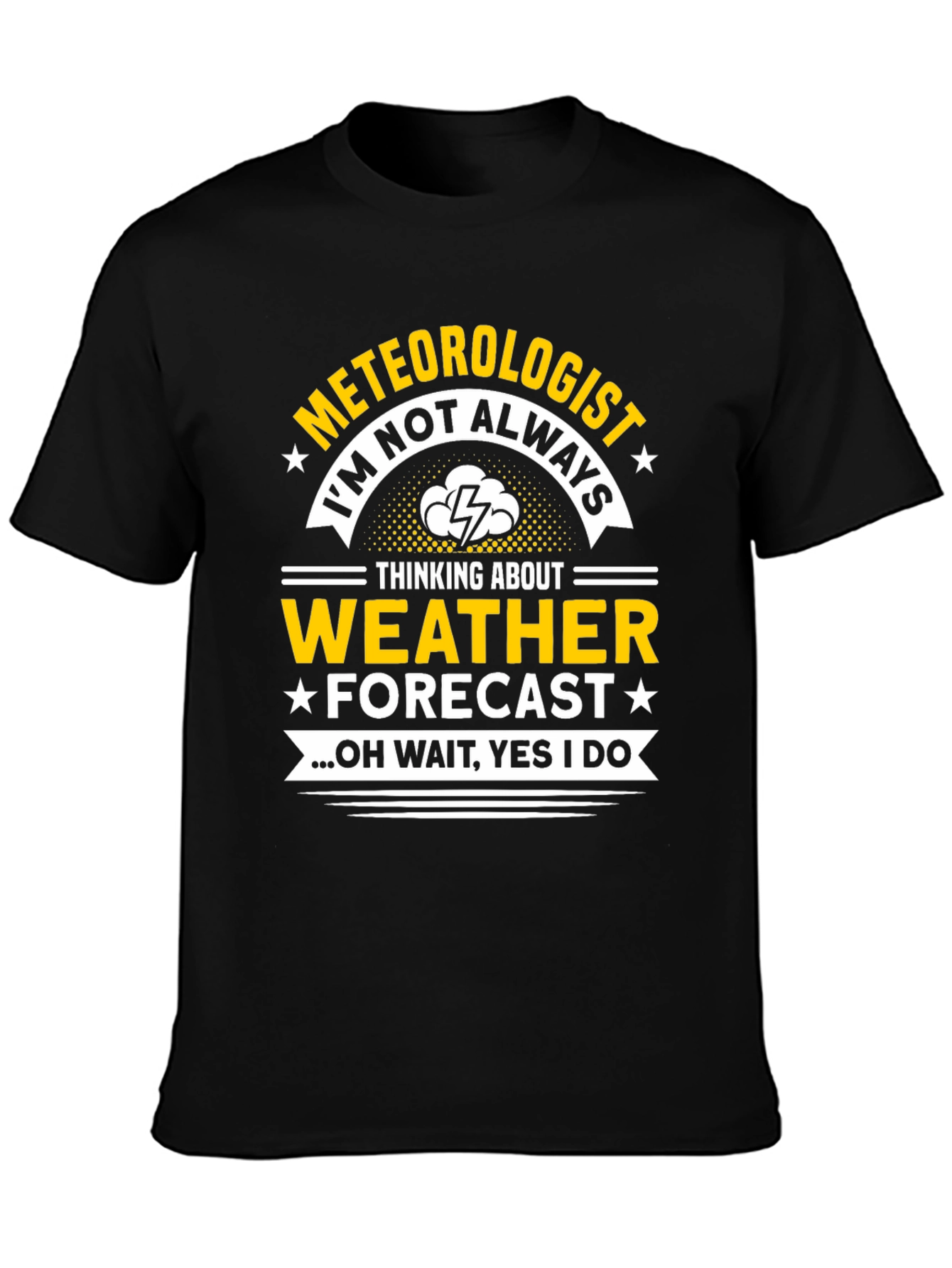 Meteorologist Weather Forecast Graphic T-Shirt