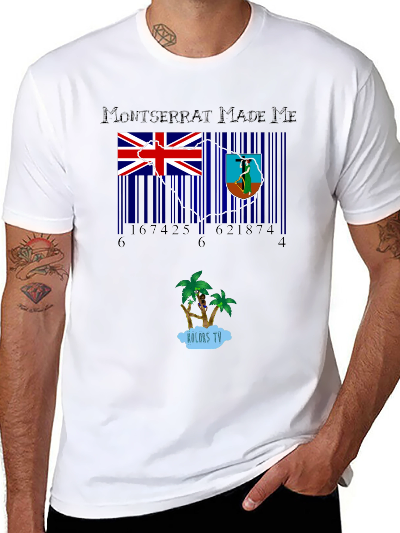 Montserrat Made Me T-Shirt