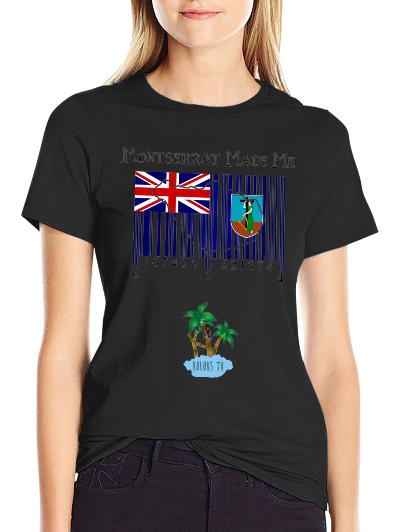 Montserrat Made Me T-Shirt