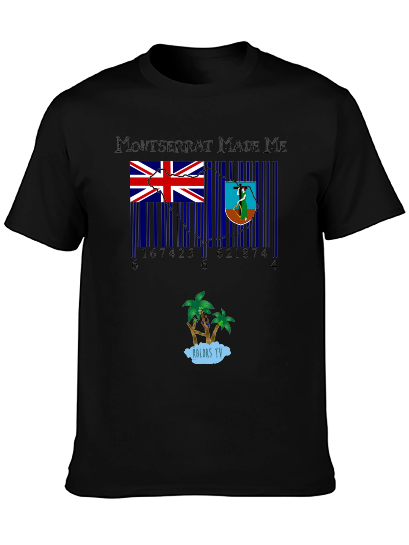 Montserrat Made Me T-Shirt