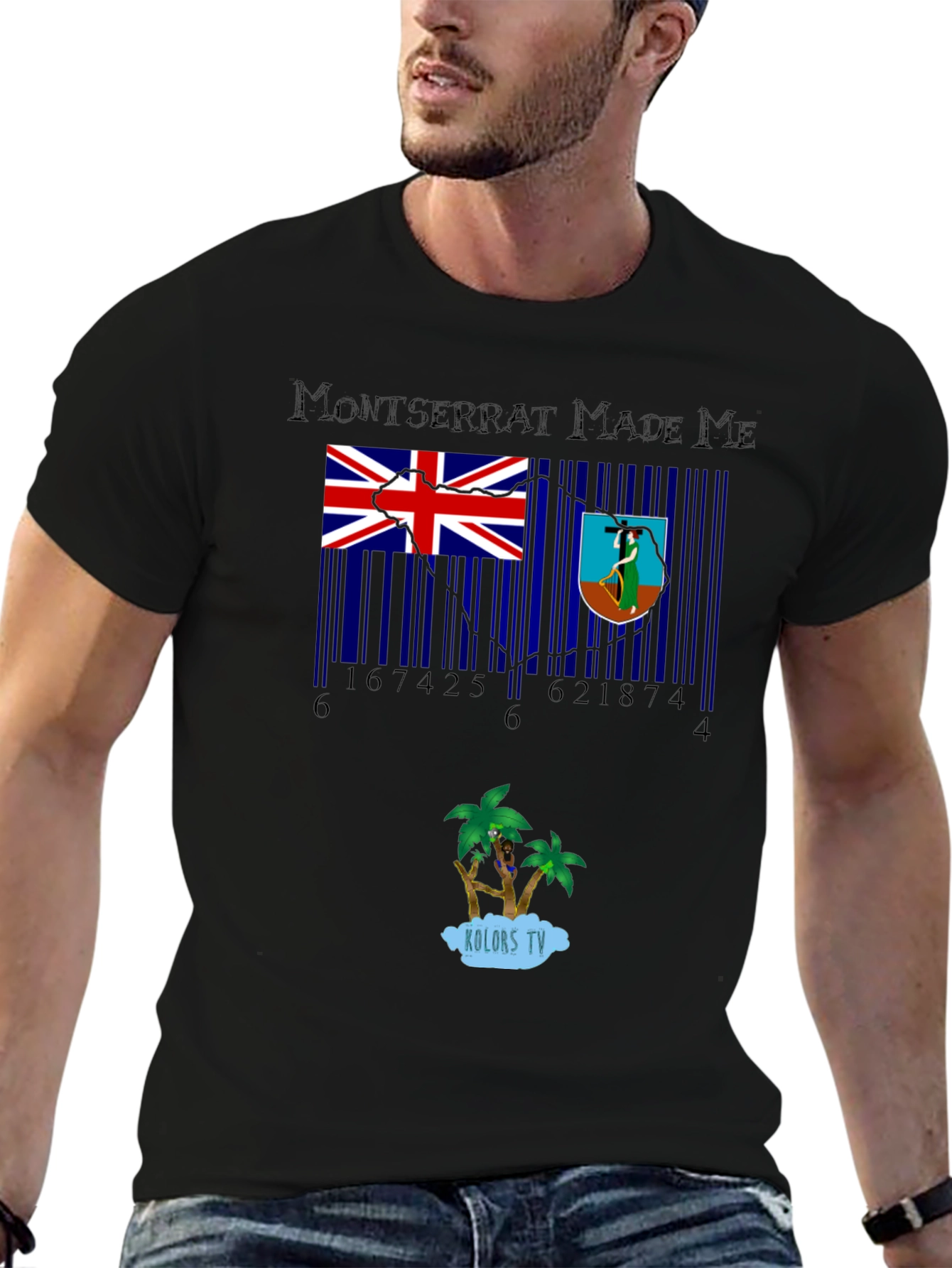 Montserrat Made Me T-Shirt