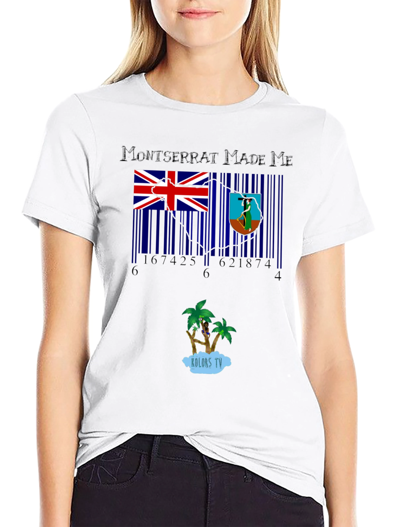 Montserrat Made Me T-Shirt
