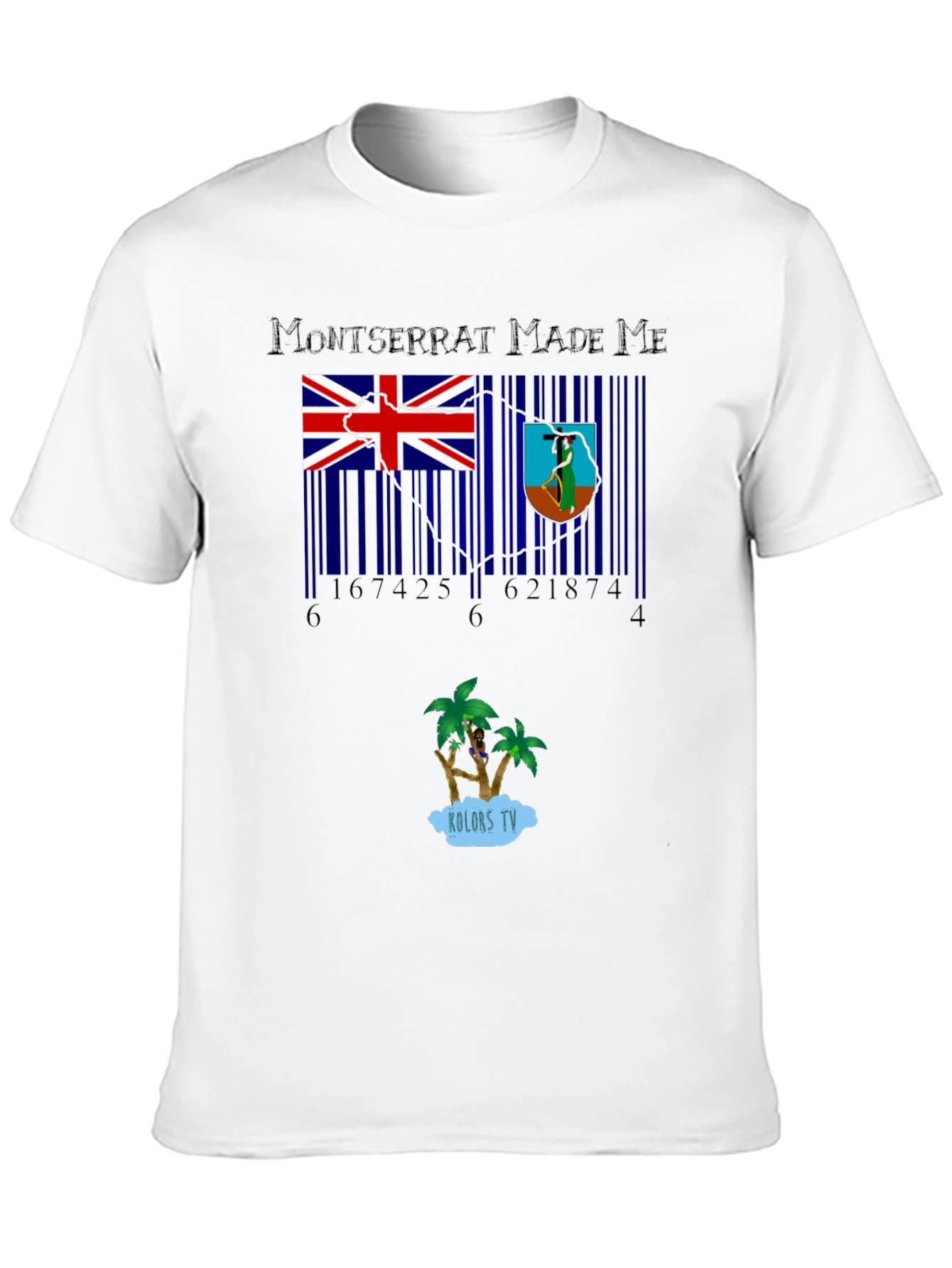 Montserrat Made Me T-Shirt